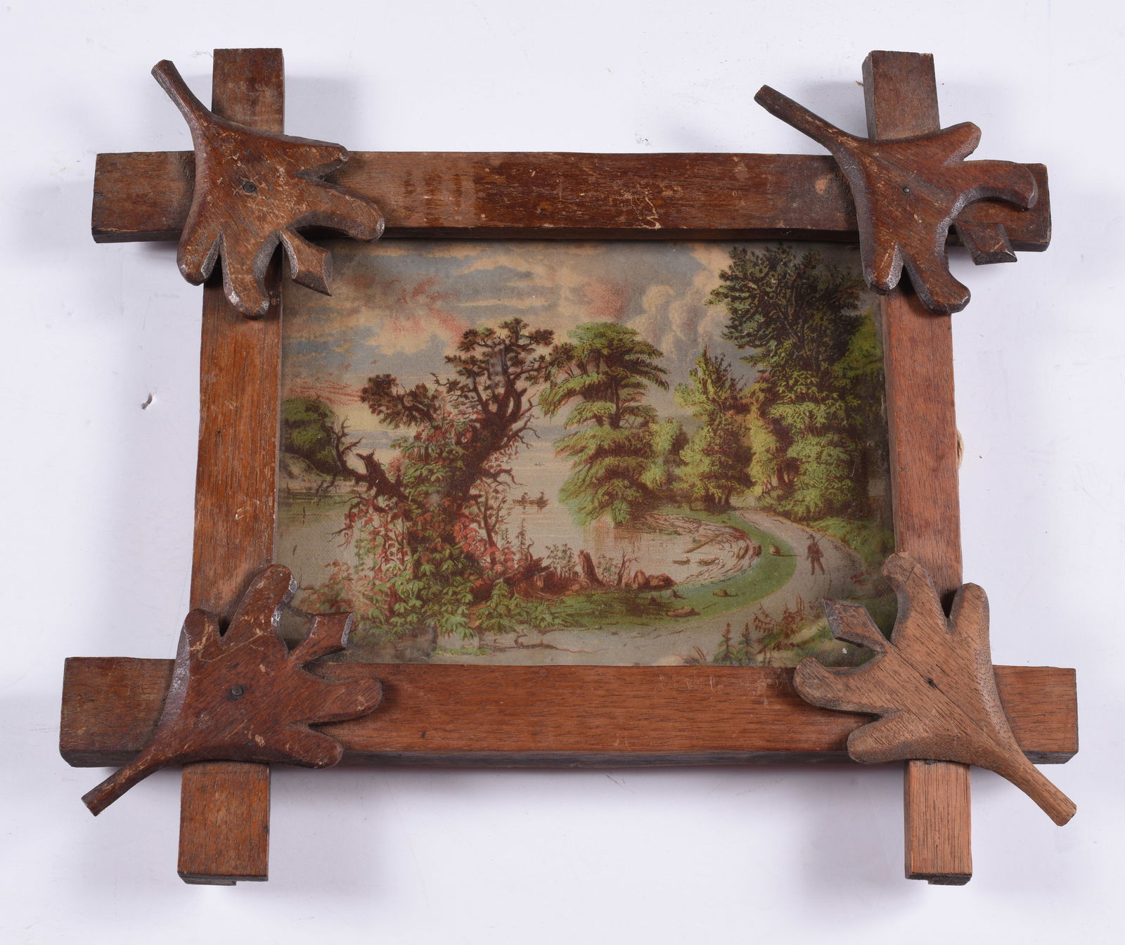 Folk Art Frame and Print (1 of 1)