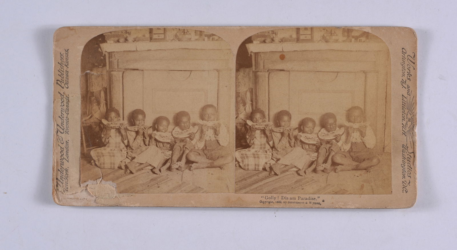 Antique Stereoview Card Stereo View Card (1 of 2)