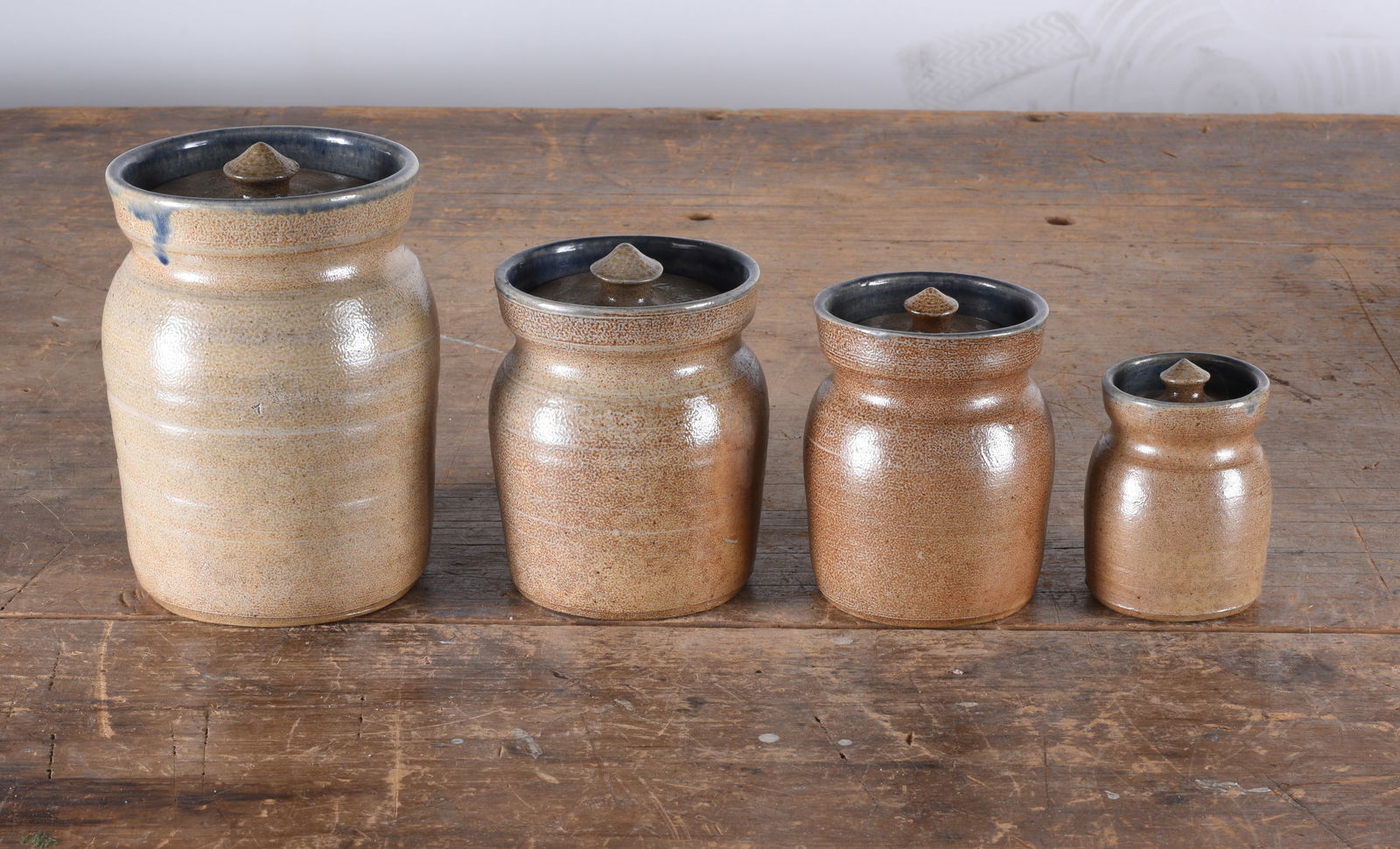 Charles Moore Graduated Canister set: largest 5"