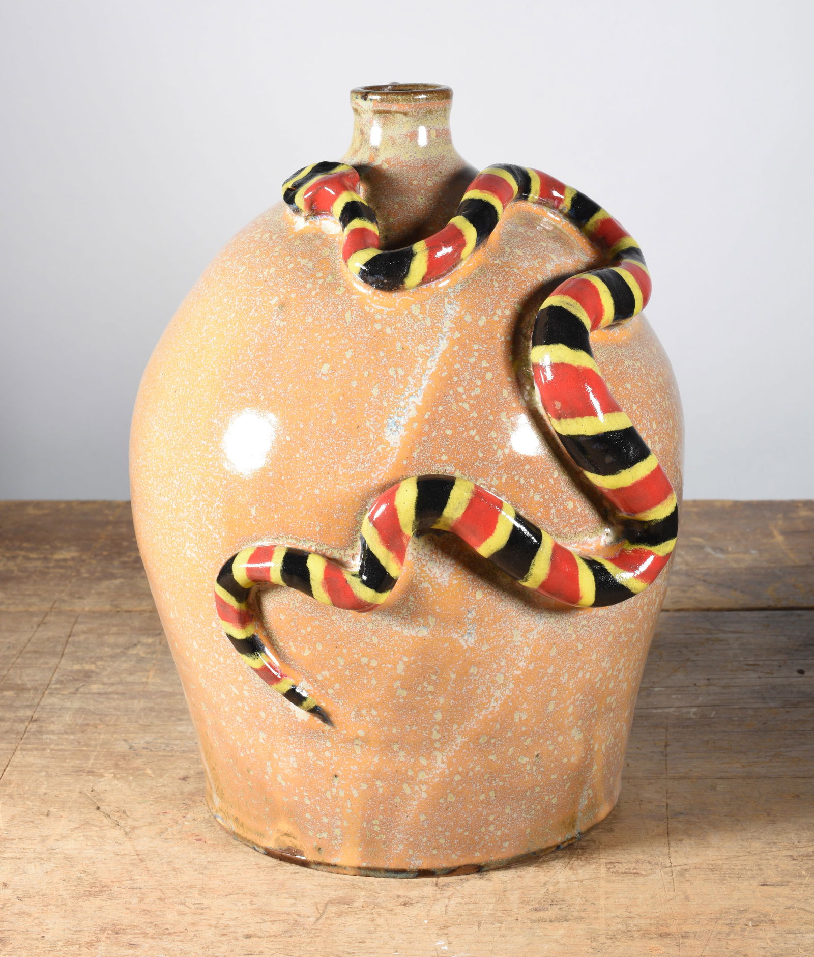 Marvin Bailey Double Jug with Snake (1 of 4)