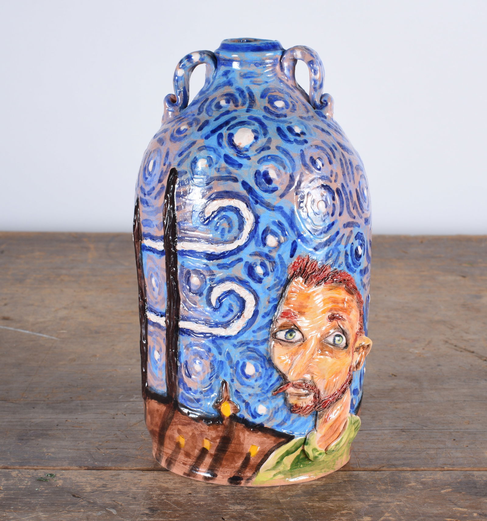 Stacy Lambert Van Gogh Face Jug (1 of 3)