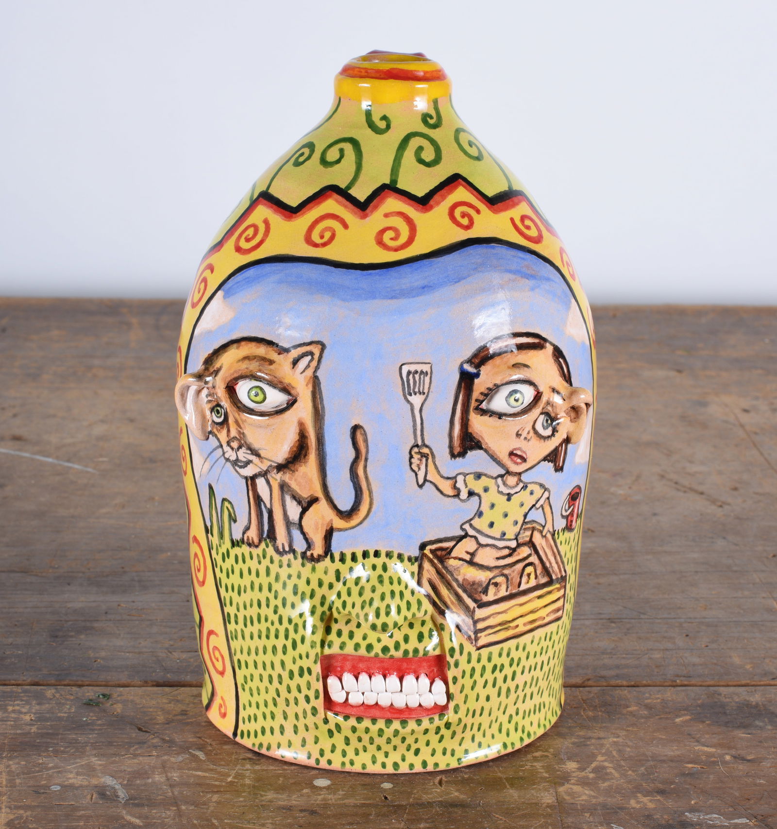 Stacy Lambert Face Jug (1 of 4)