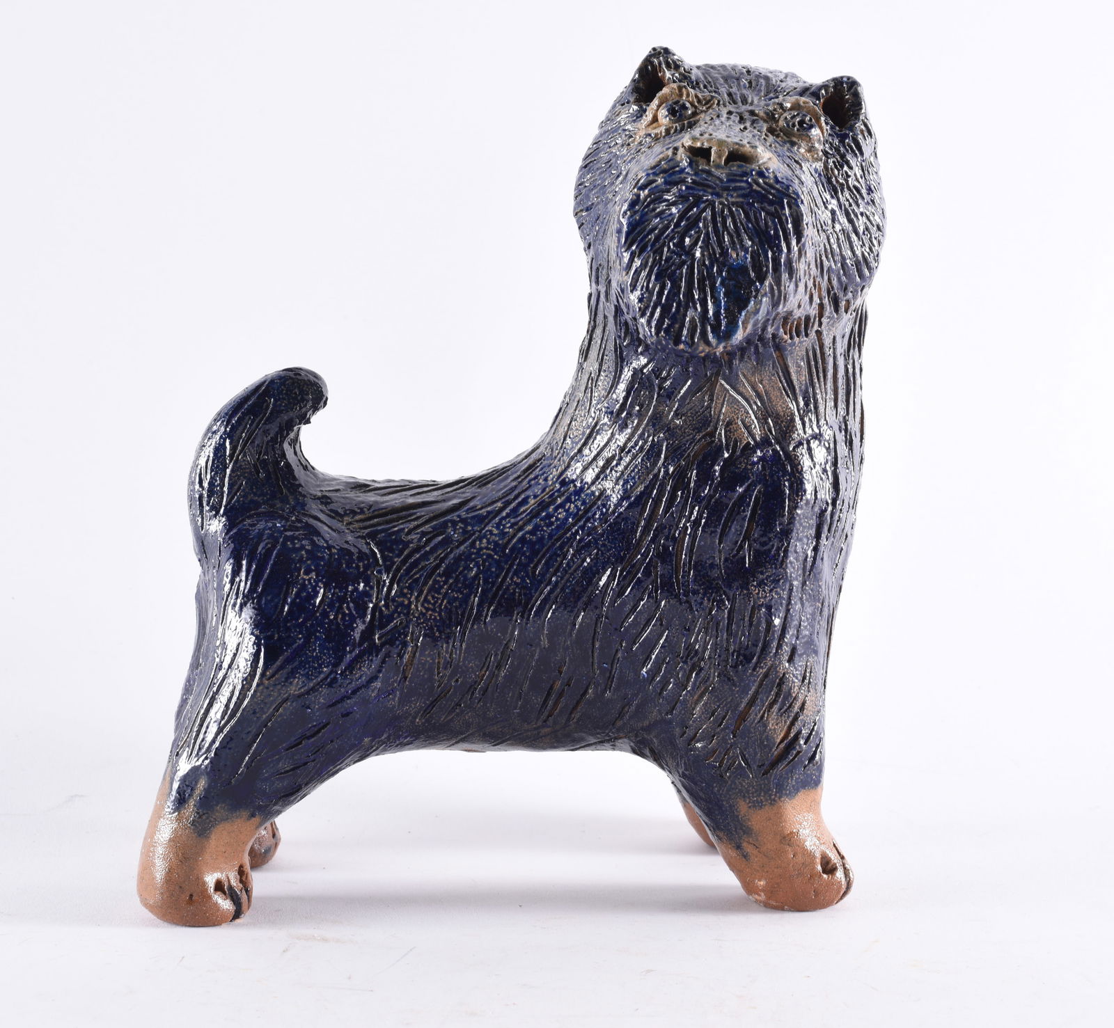 Billy Ray Hussey Pottery Dog (1 of 5)