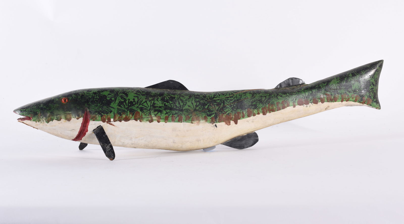 Jim Lewis Carved Fish (1 of 3)