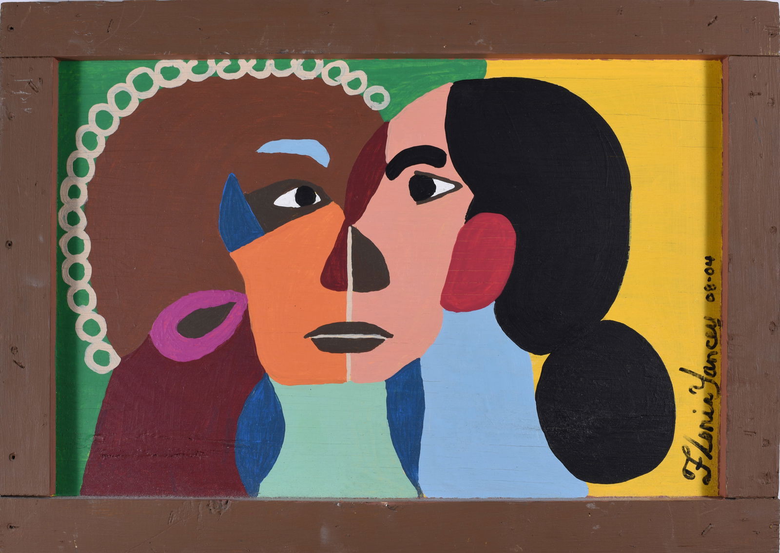 Floria Yancey Folk Painting (1 of 2)