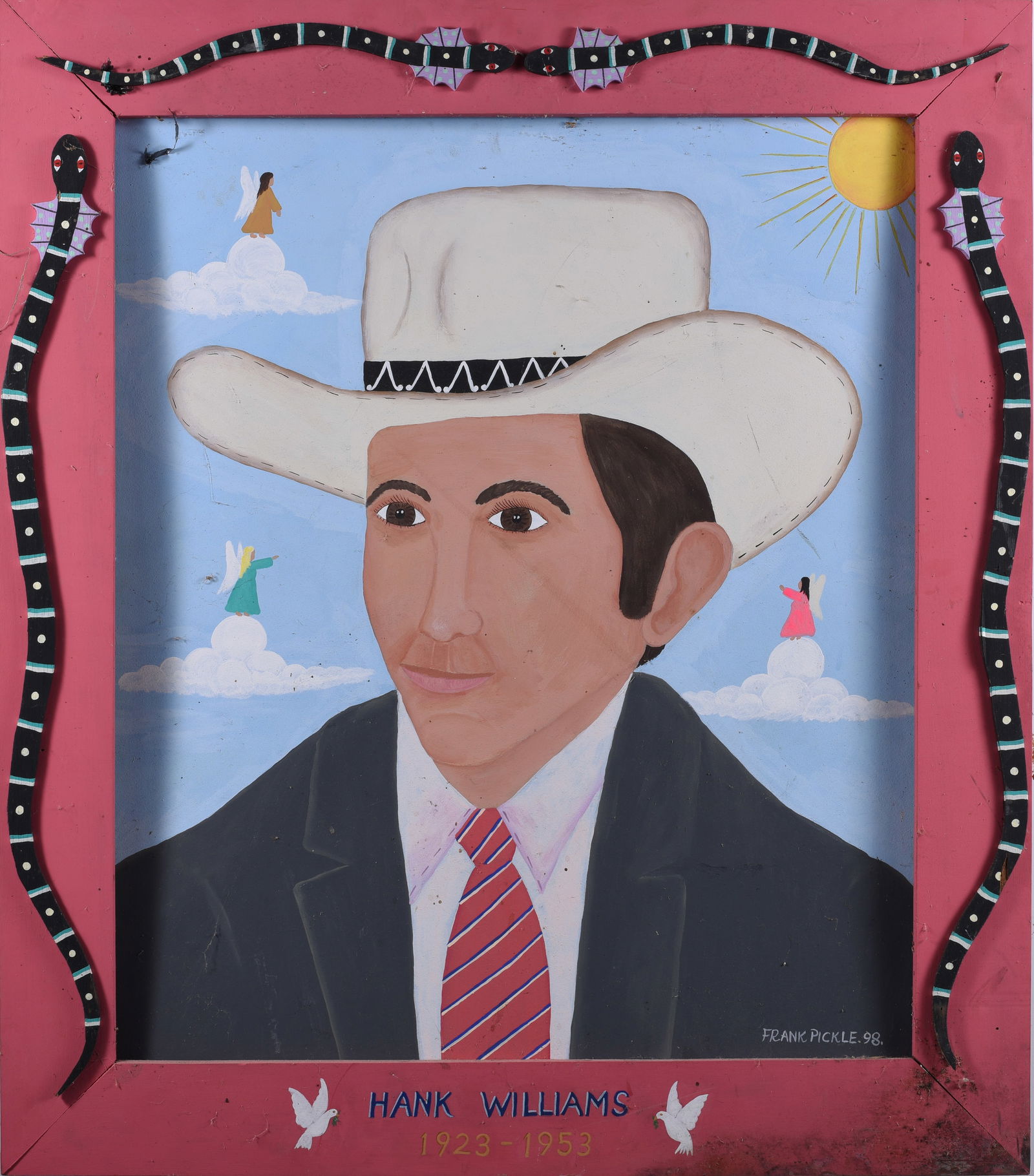 Frank Pickle Folk Painting (1 of 2)