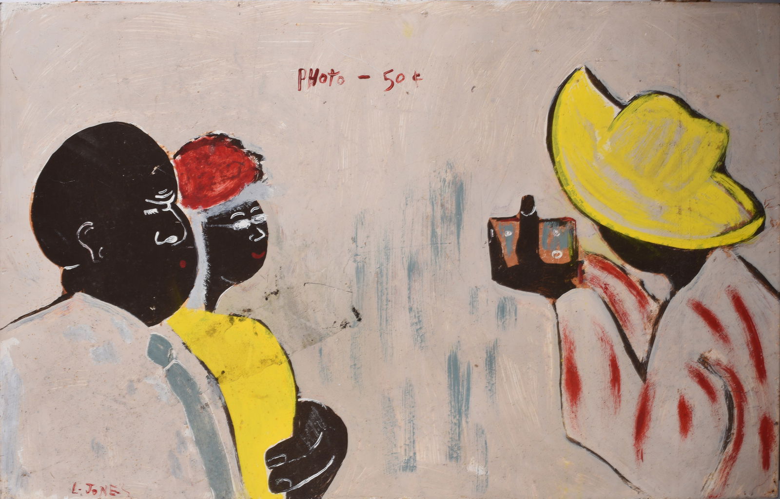 Leonard Jones Folk painting (1 of 2)