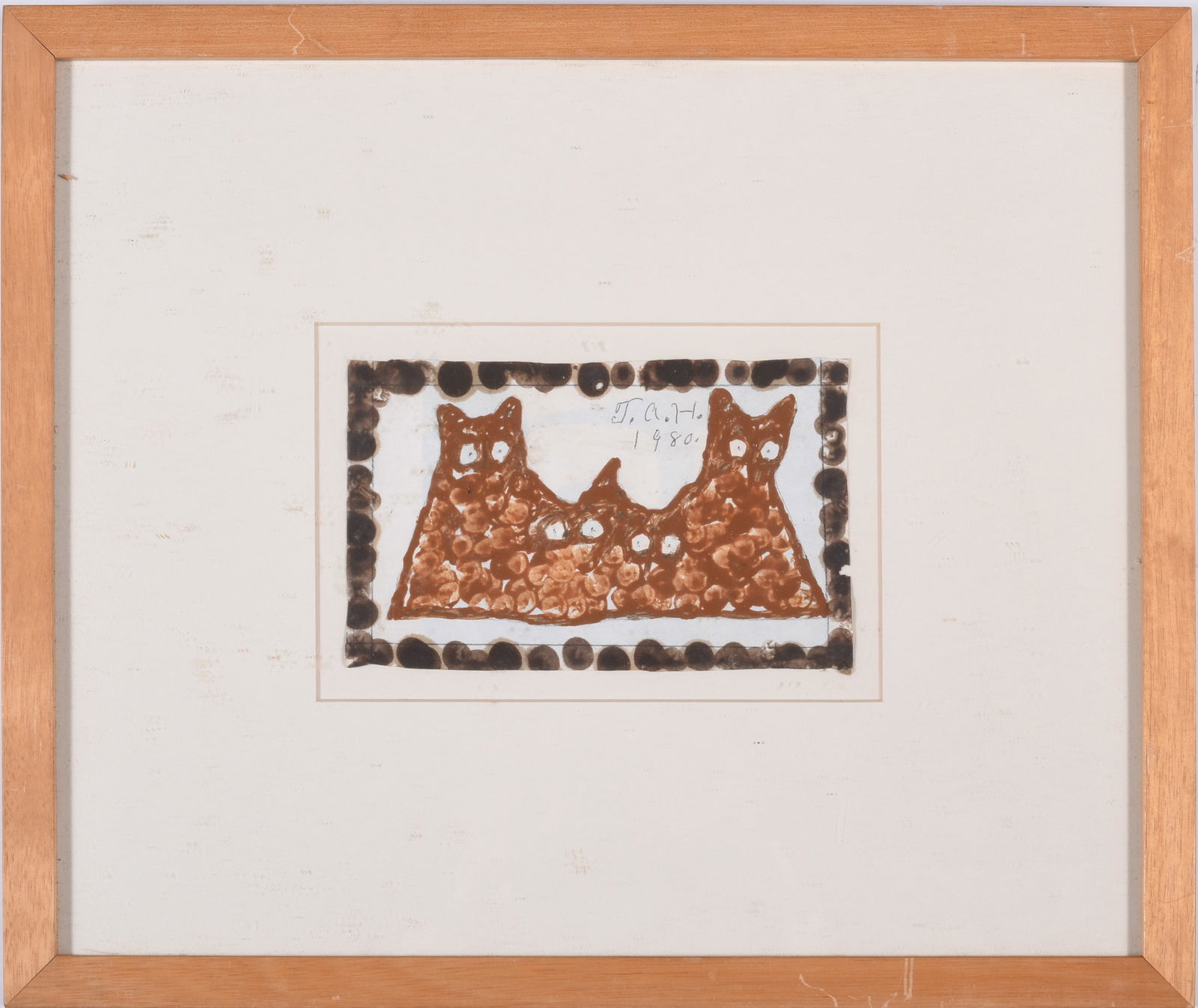 T.A. Hayes Folk Painting (1 of 2)