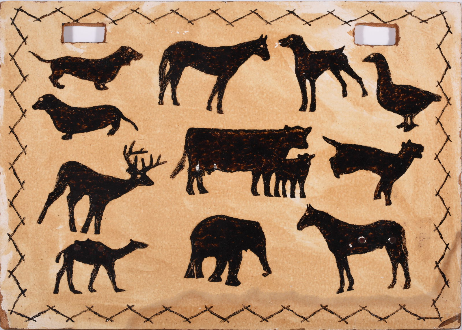 T.A. Hayes Folk Painting (1 of 2)