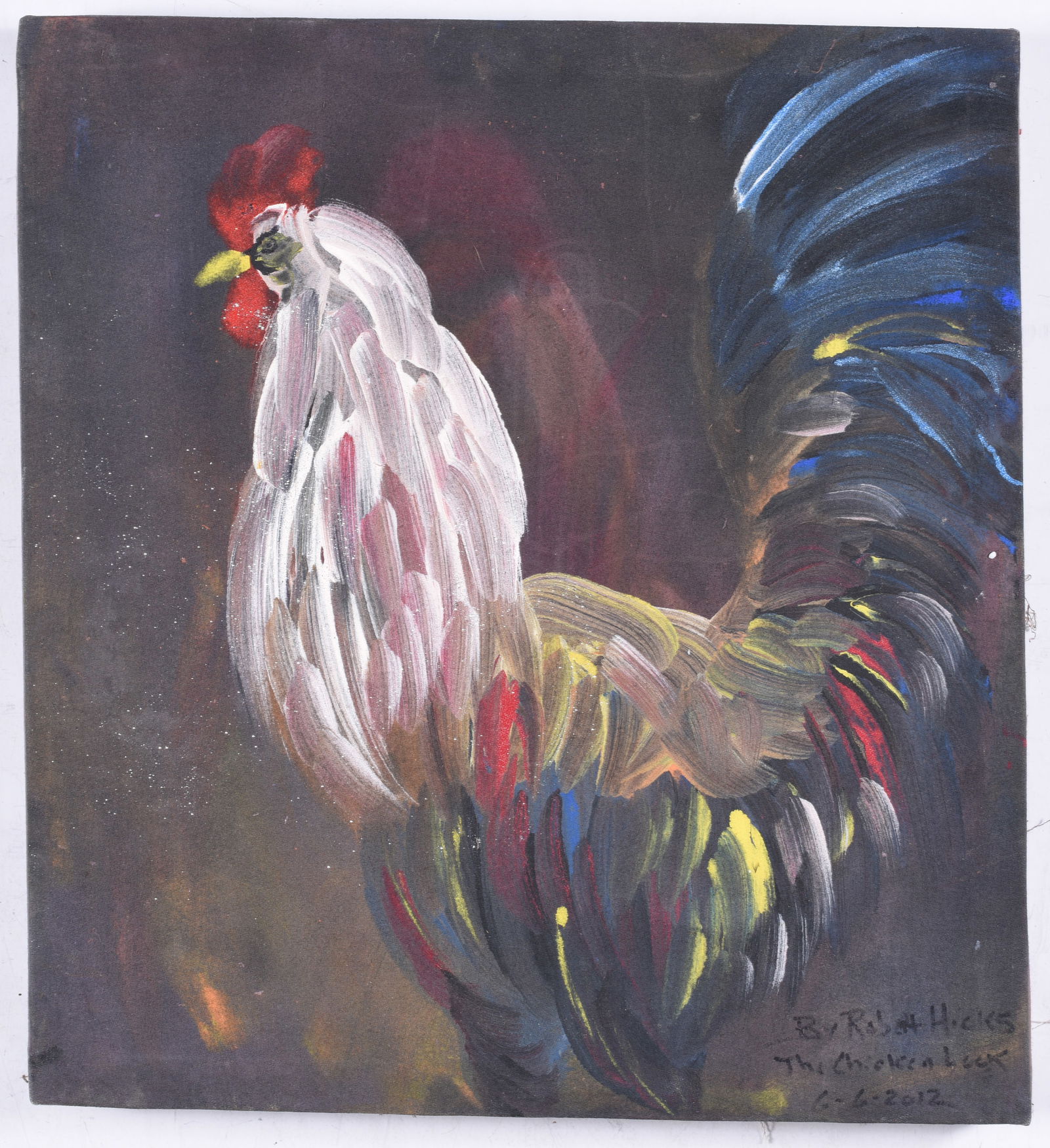 Robert Hicks Painting (1 of 2)