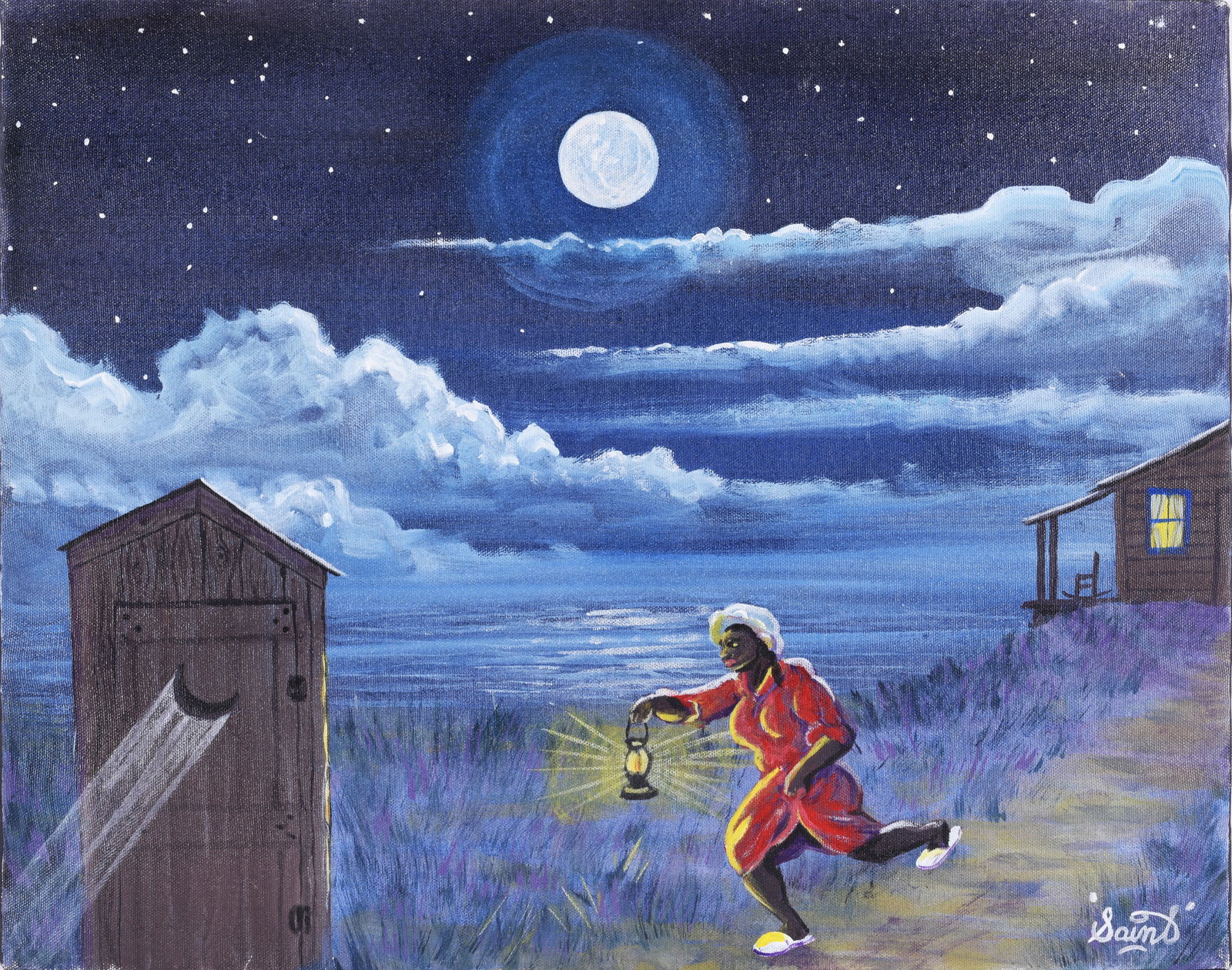 James St. (Saint) Clair Painting (1 of 3)