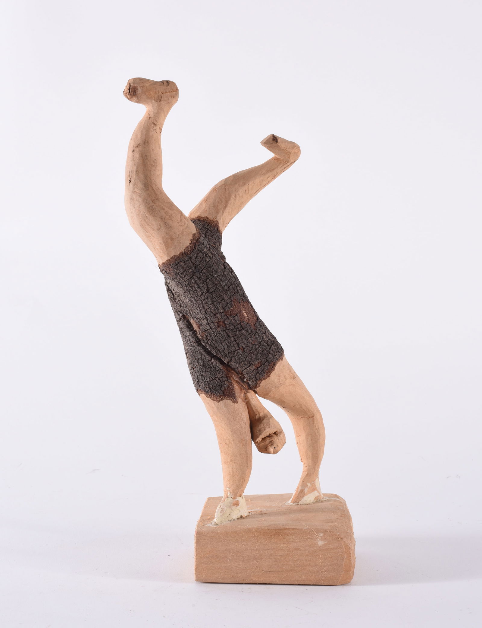 Folk Art Carved Acrobat (1 of 3)