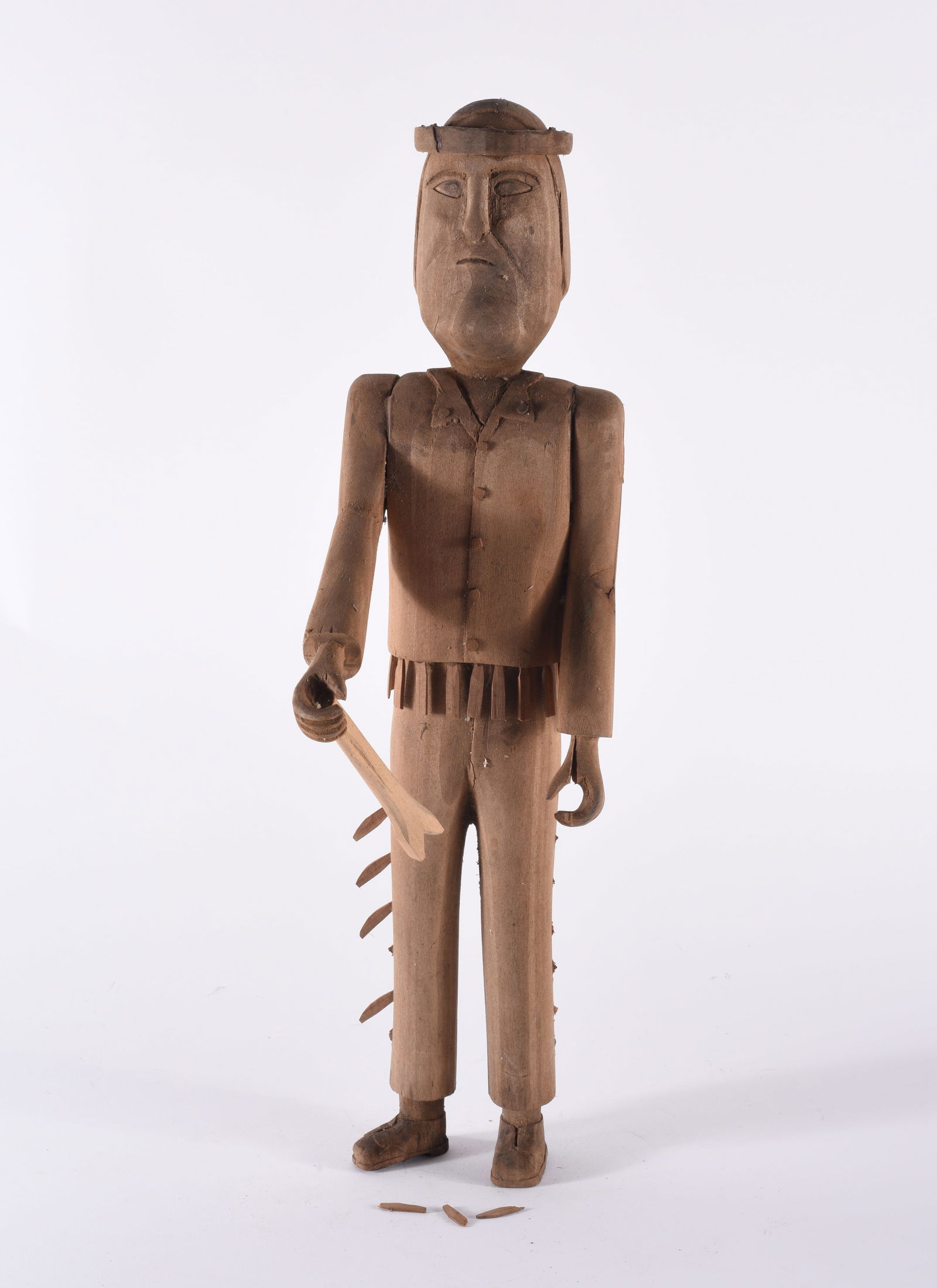 Ernest Patton Carved Indian (1 of 3)