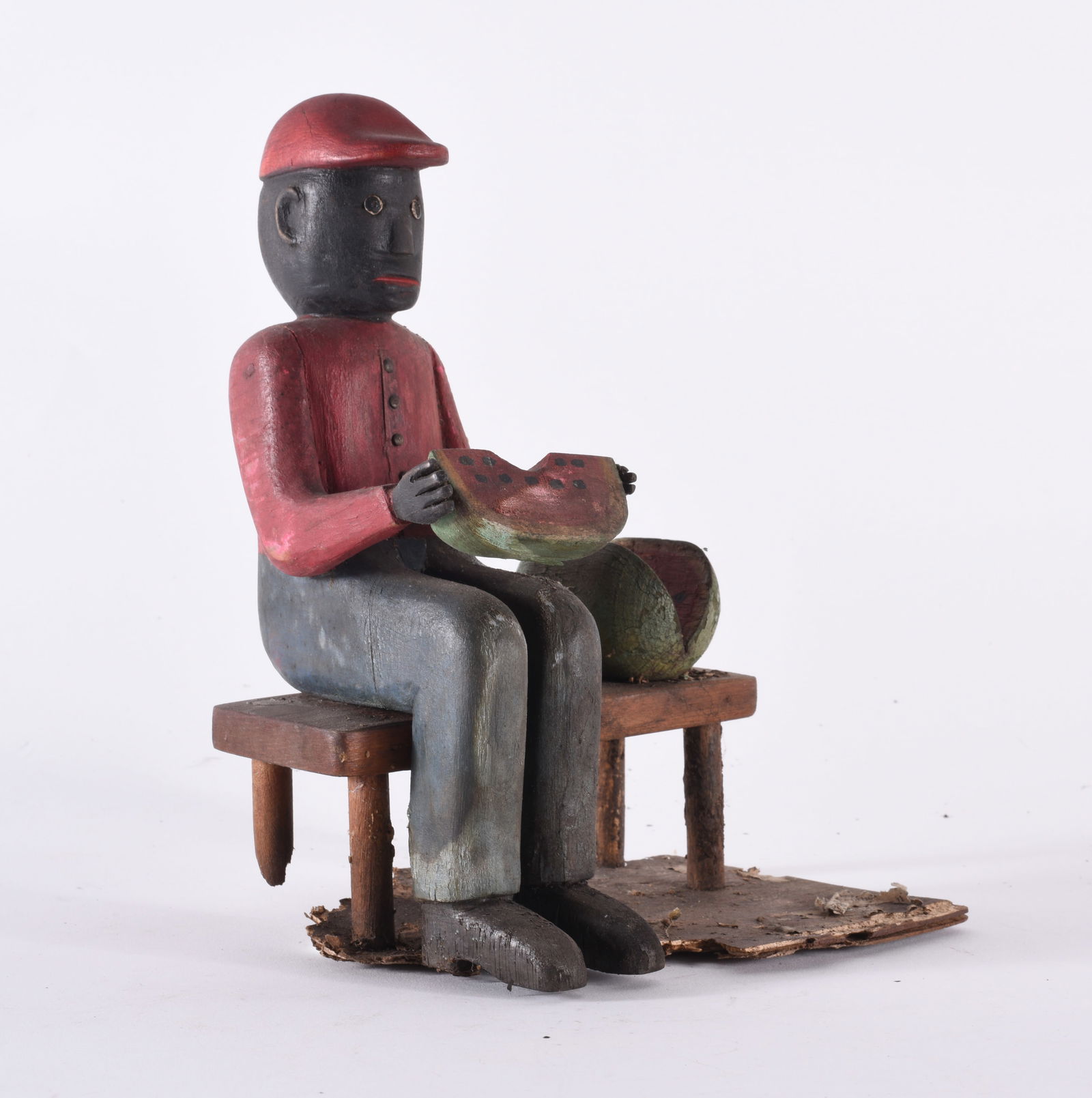 Black American Carved Figure (1 of 4)