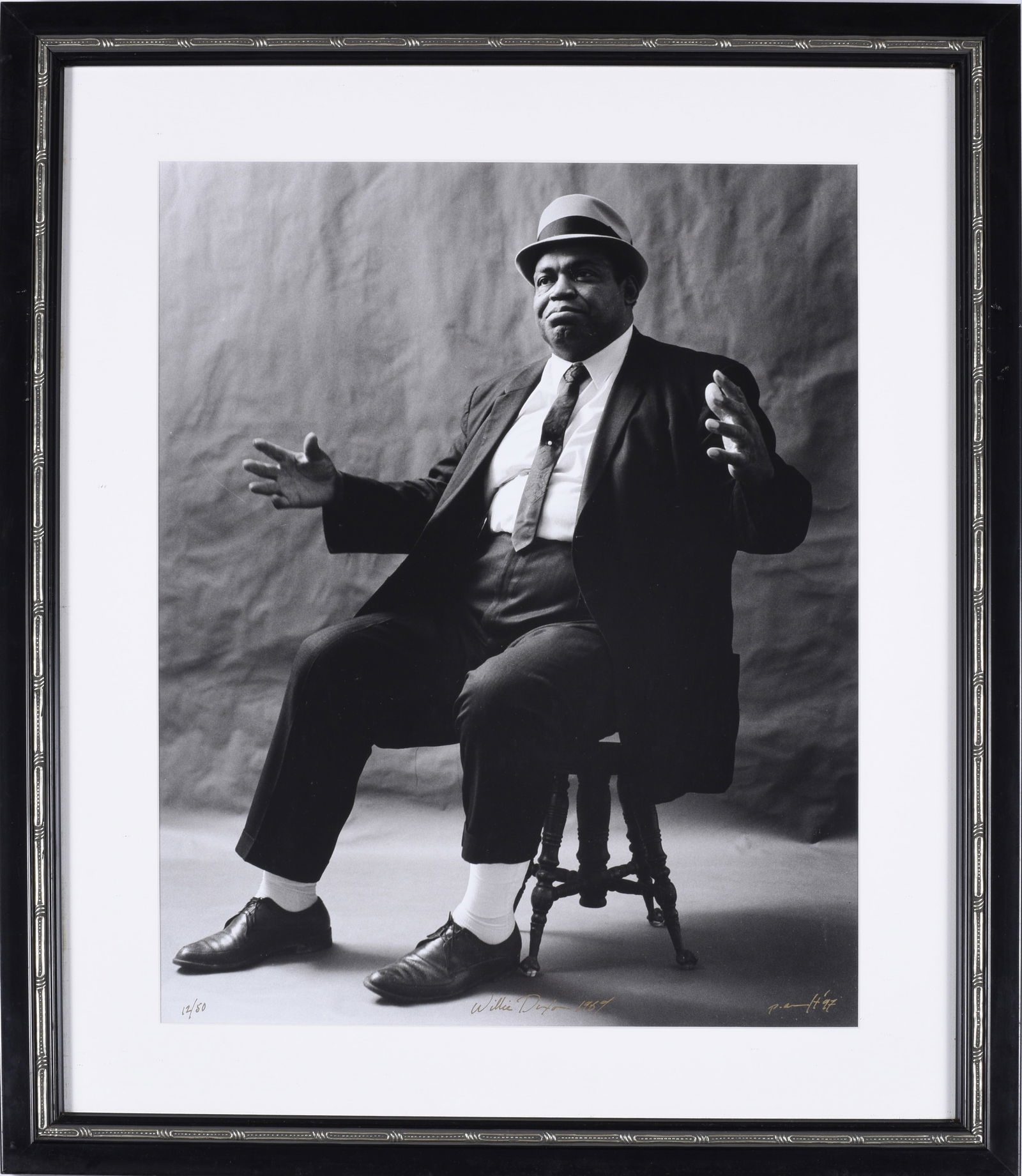 Peter Amft Blues Musician Original Photograph Signed (1 of 1)