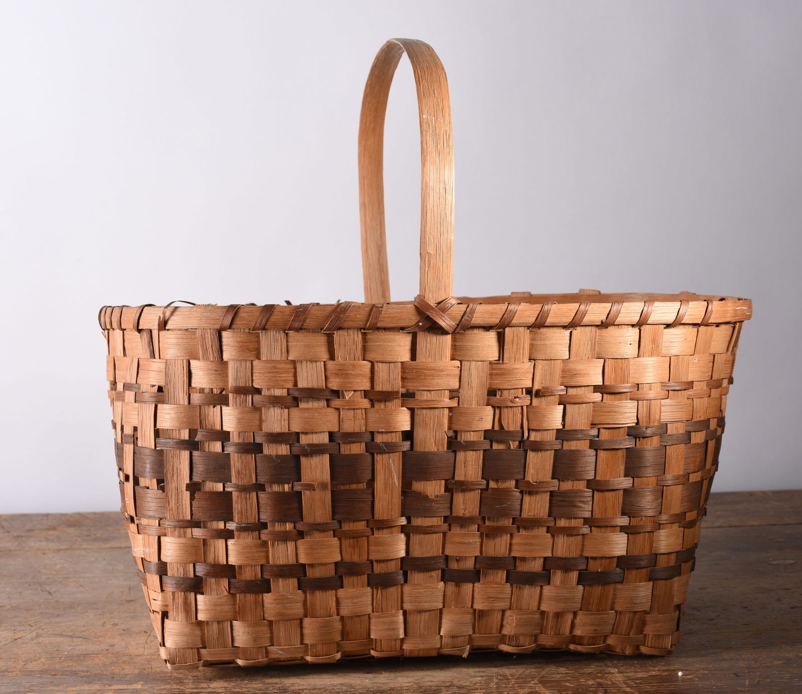 Cherokee Indian Basket with Color (1 of 4)