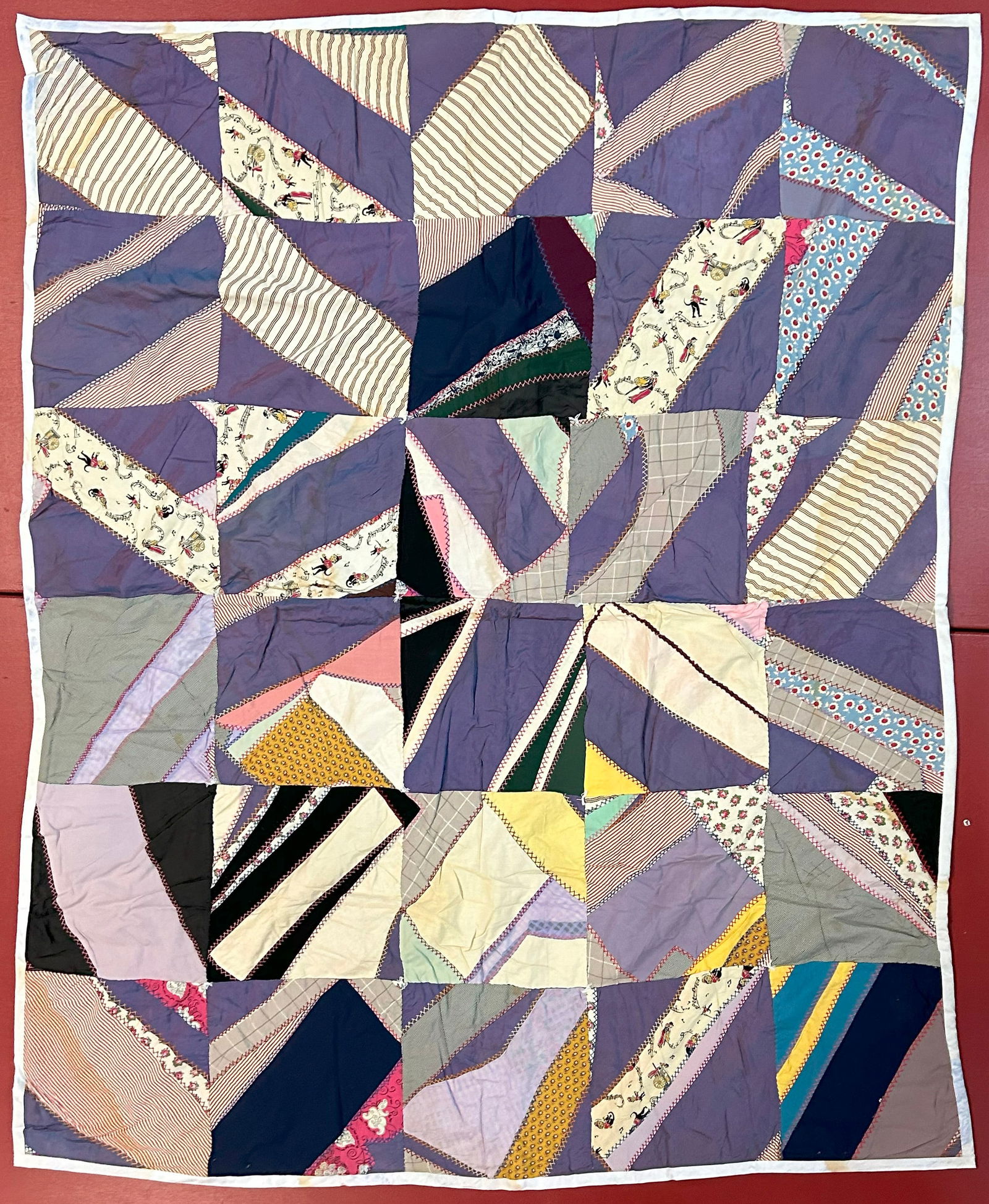 Antique American Quilt 66" x 76" (1 of 2)