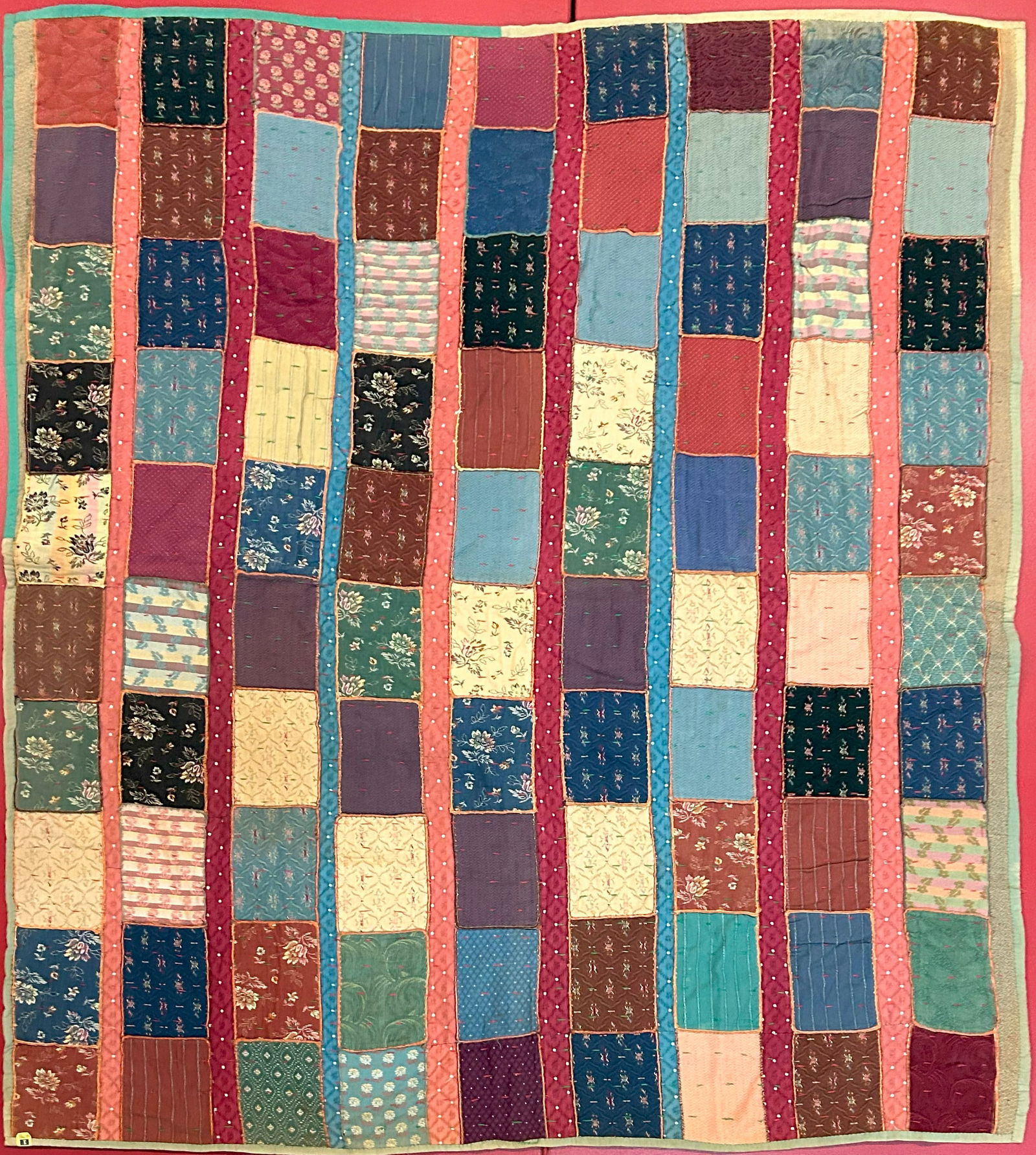 Antique American Quilt 76" x 64" (1 of 1)