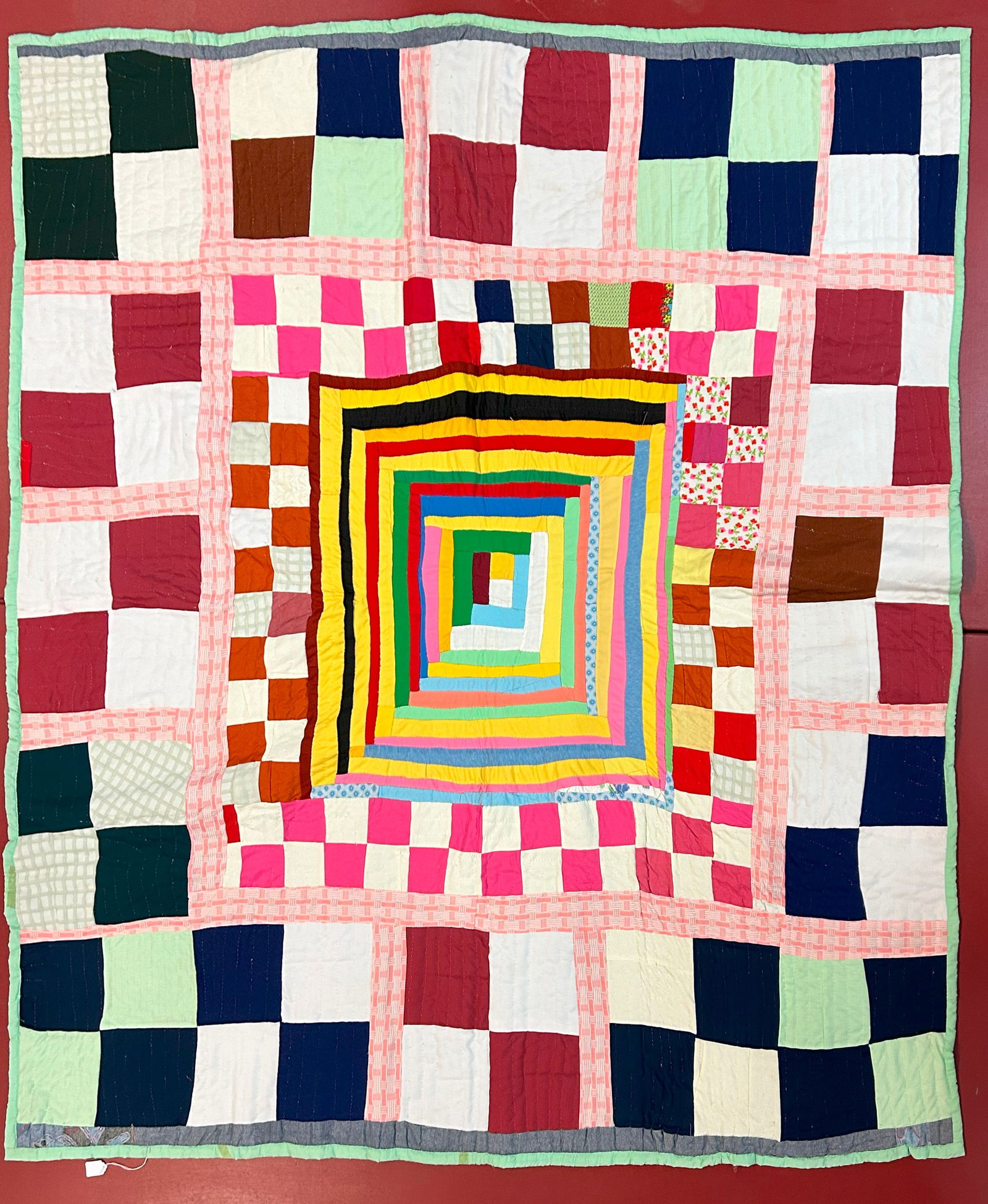 African American Quilt 86" x 80 (1 of 2)