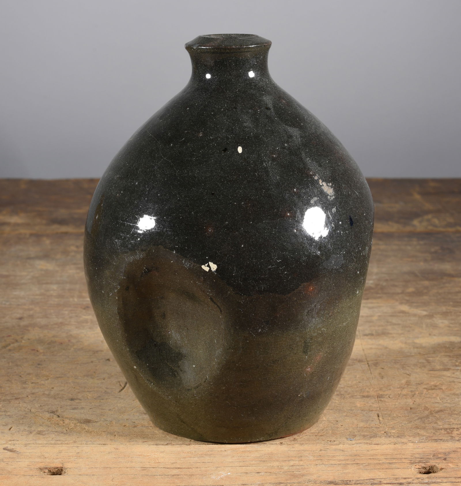 North State Pottery Pinch Bottle (1 of 3)