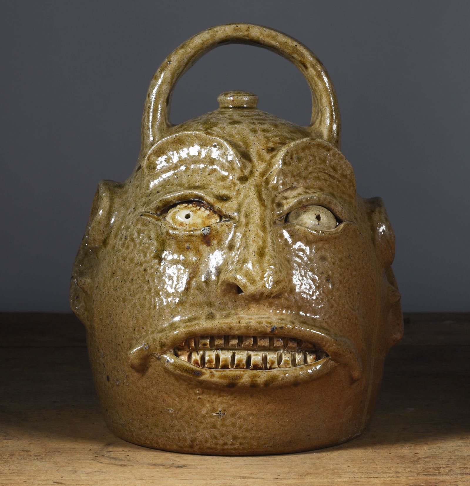 Billy Ray Hussey Face Jug (1 of 5)