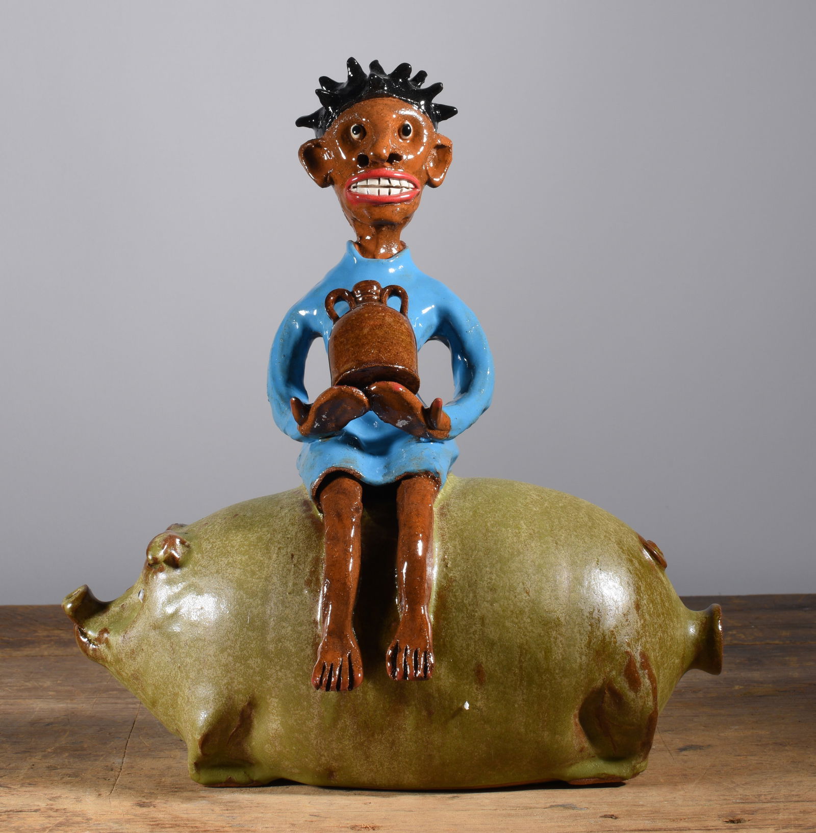 Marvin Bailey Woman Pig Rider (1 of 6)