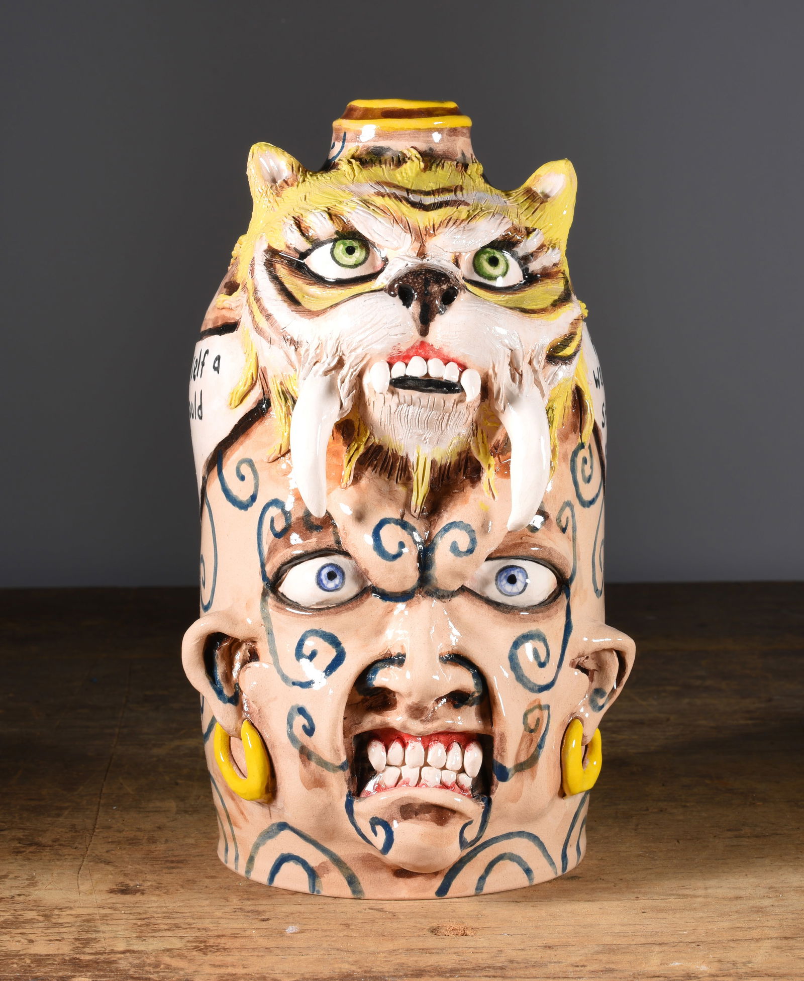 Stacy Lambert Face Jug (1 of 6)