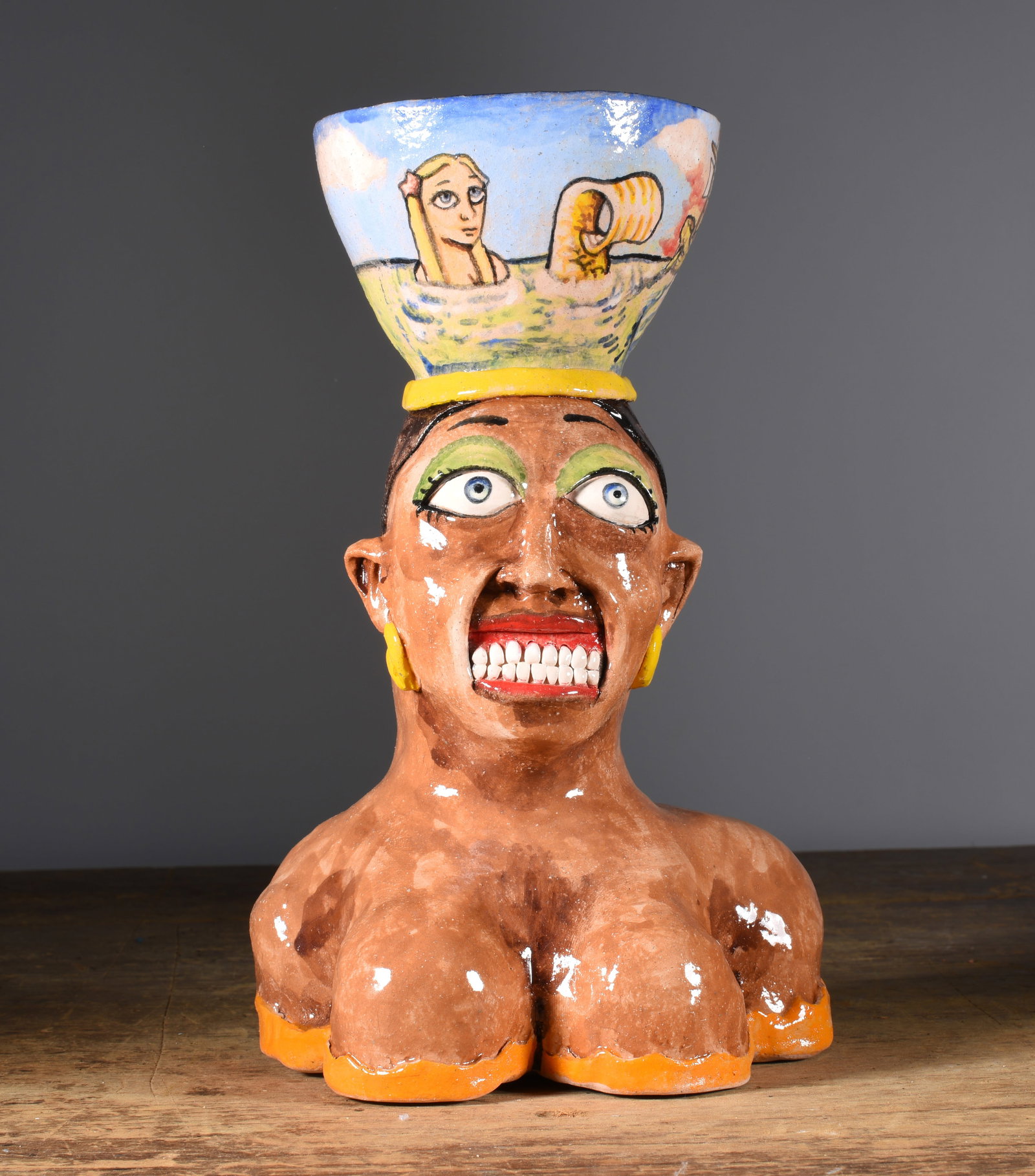 Stacy Lambert Tribal Woman Bust (1 of 5)