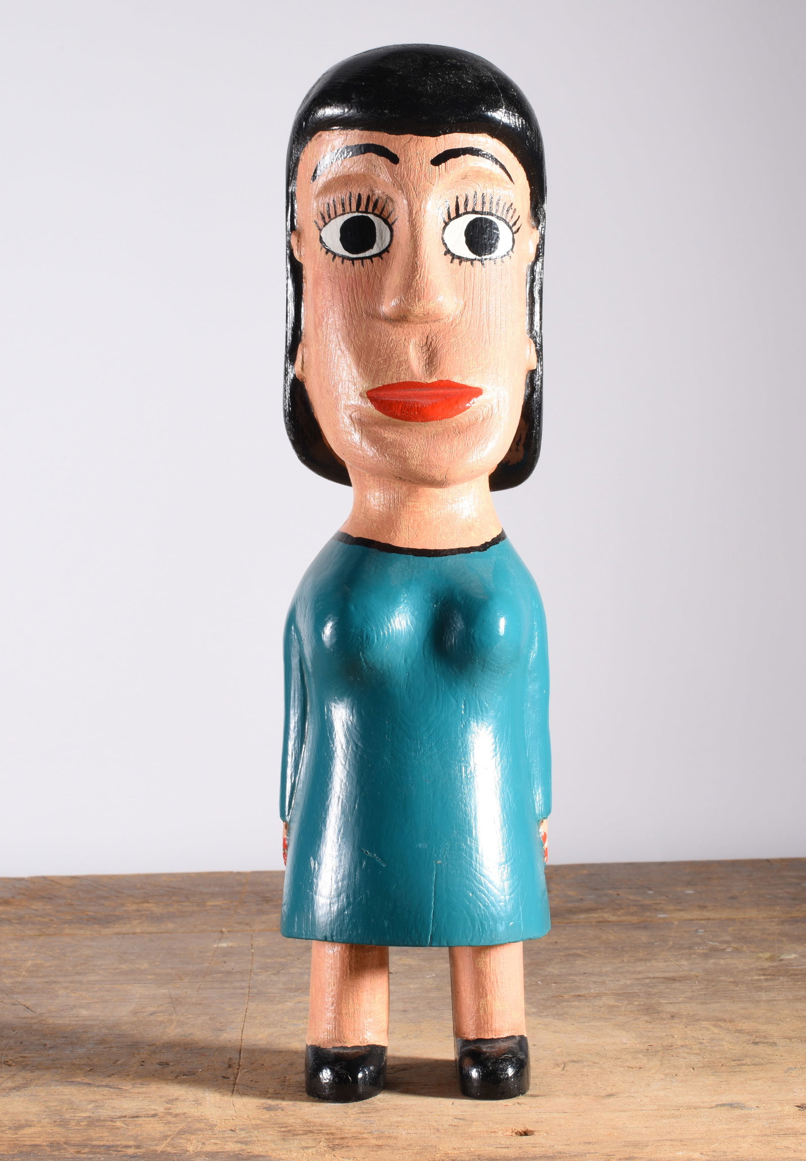 Larry Ballard Carved Woman (1 of 6)