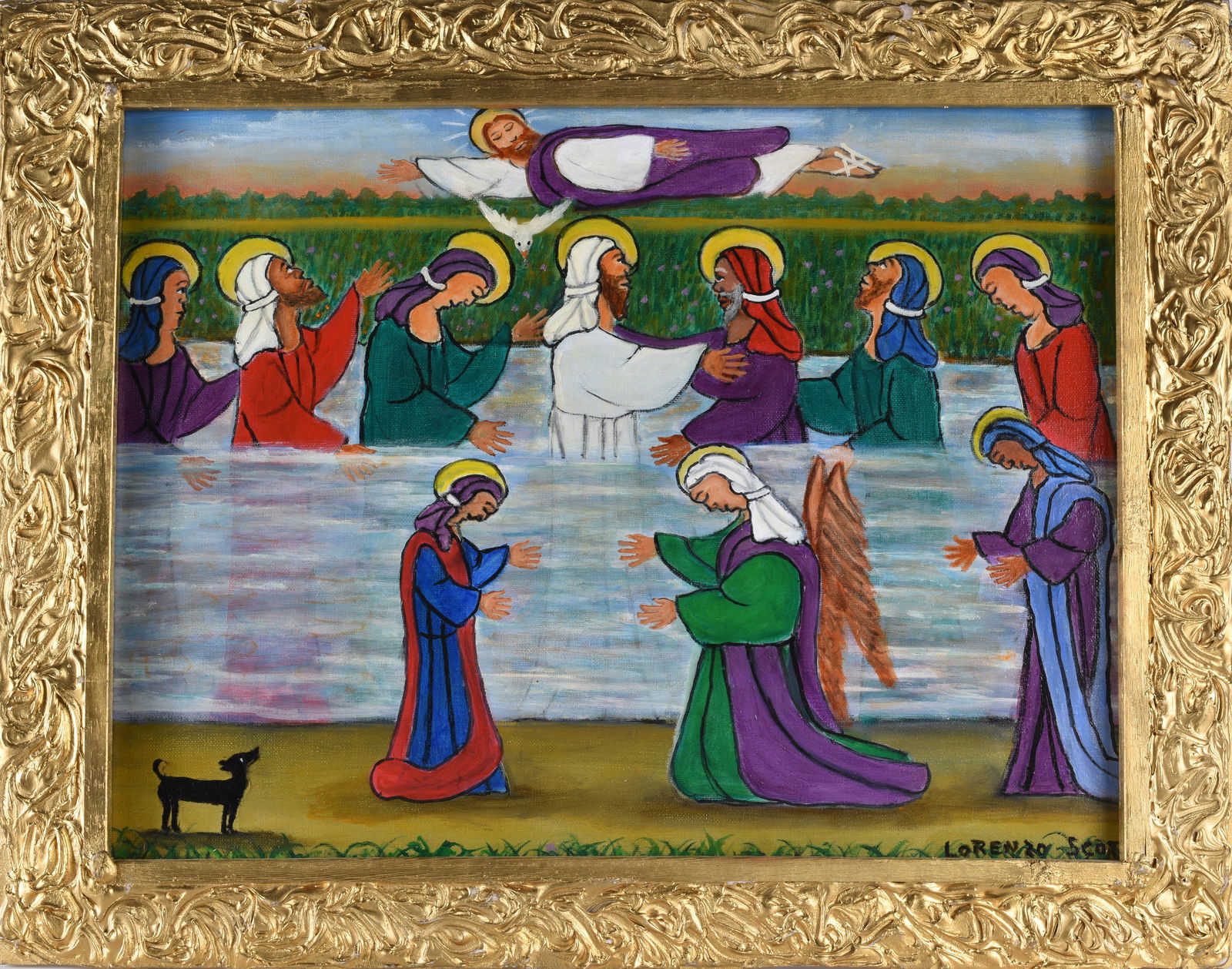 Lorenzo Scott Painting (1 of 4)