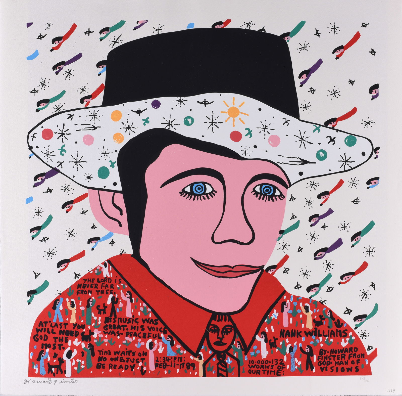 Howard Finster Print (1 of 3)