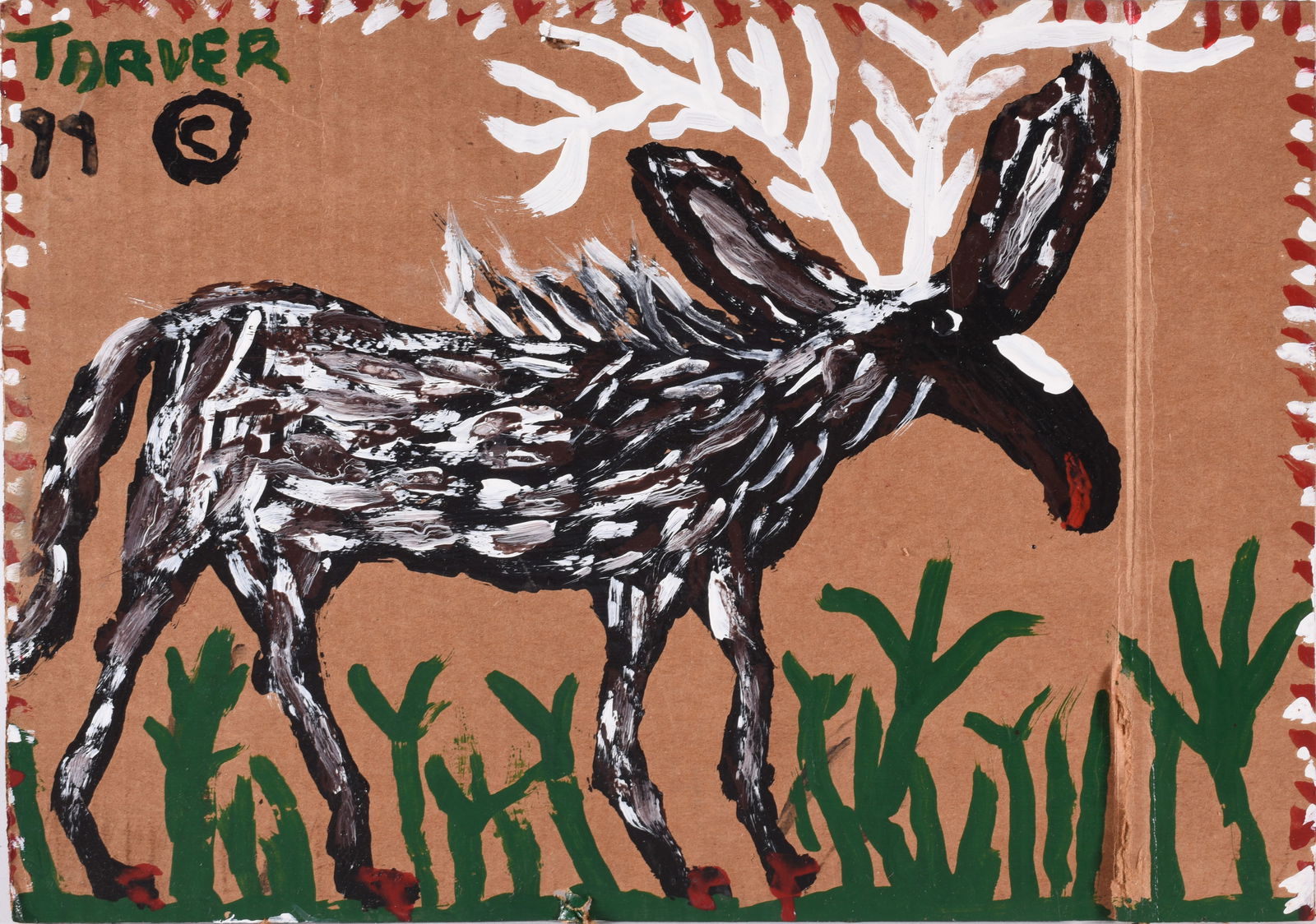 Willie Tarver (1932 - 2010) Painting (1 of 2)