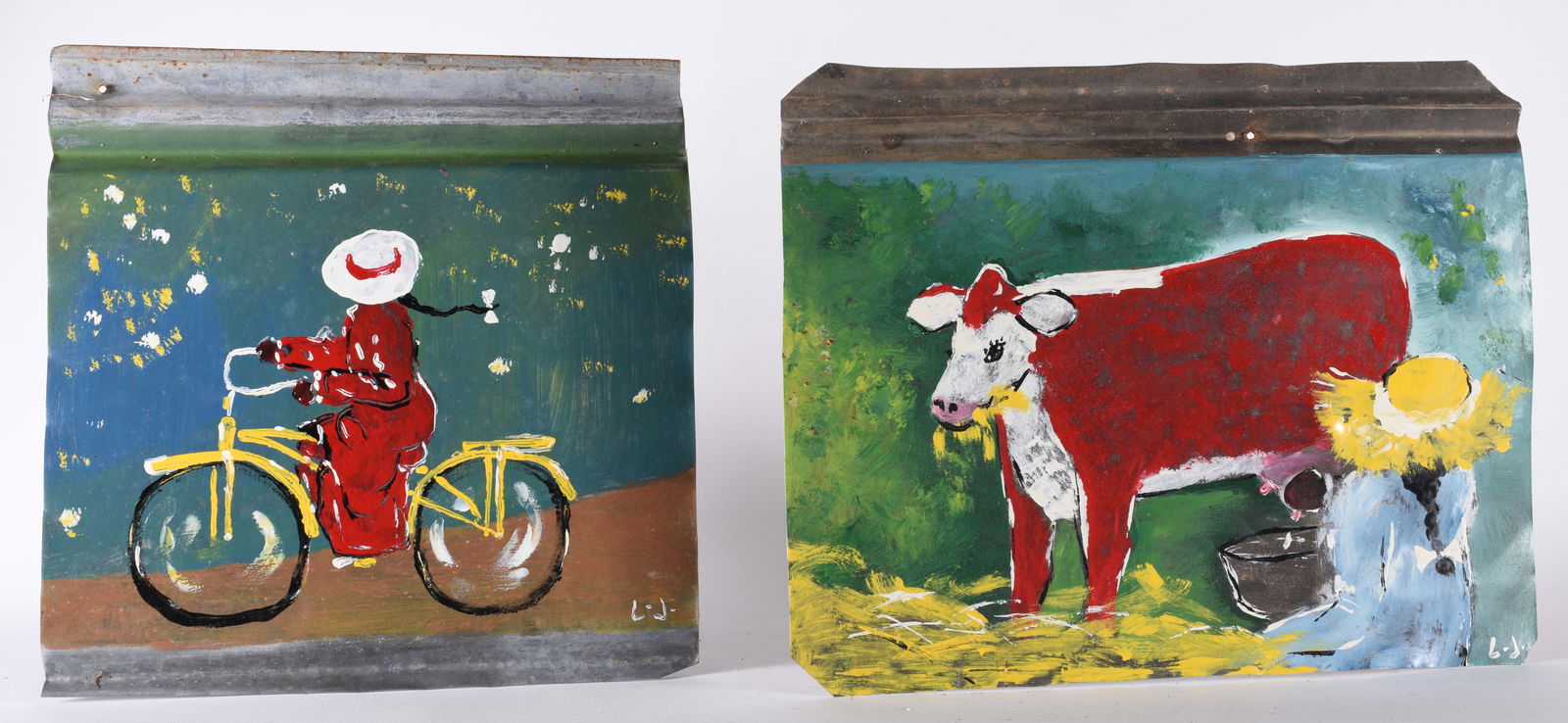 Leonard Jones Folk Painting (2) (1 of 2)