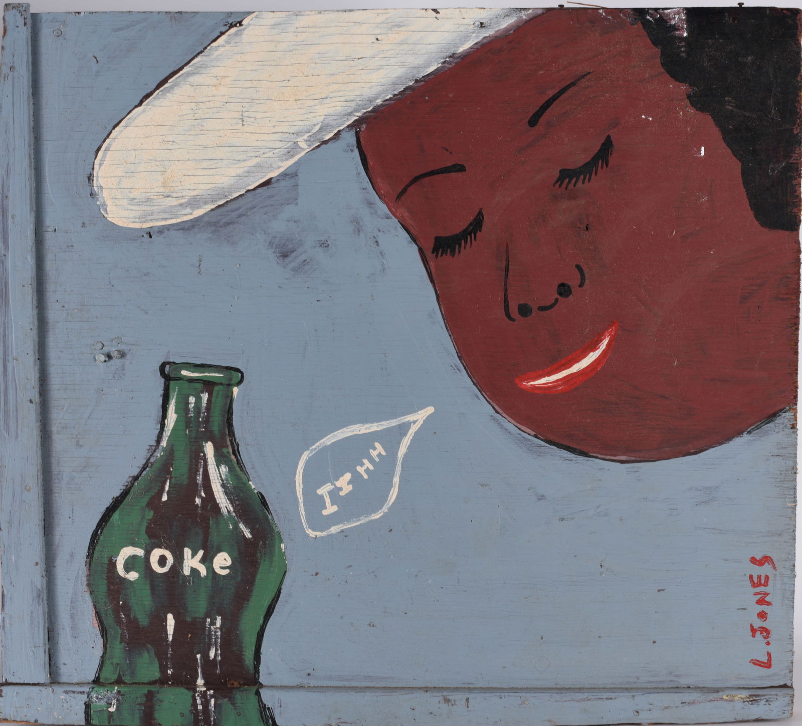 Leonard Jones Folk Art Painting (1 of 2)