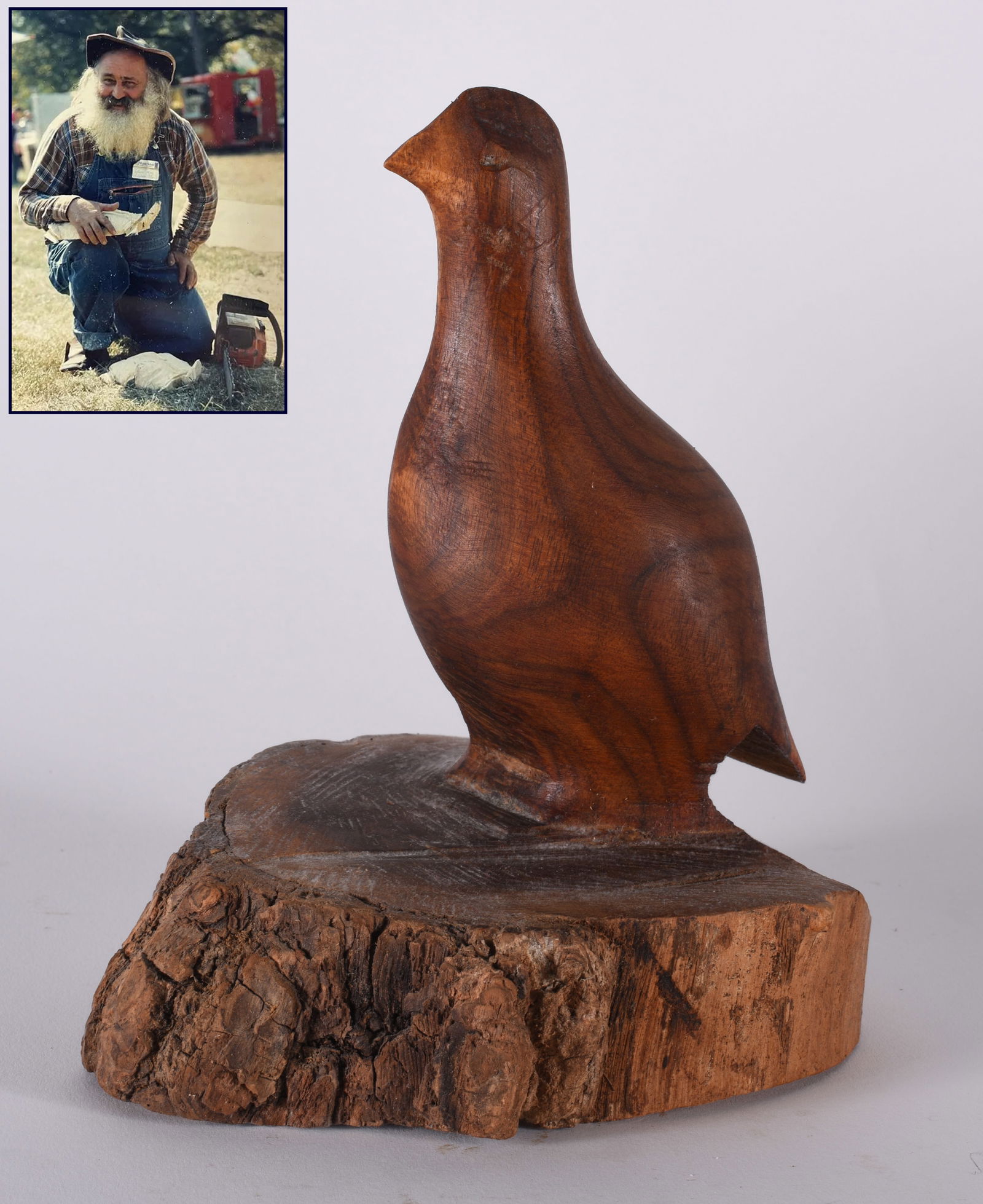 Elvin King Folk Art Wood Carving (1 of 4)