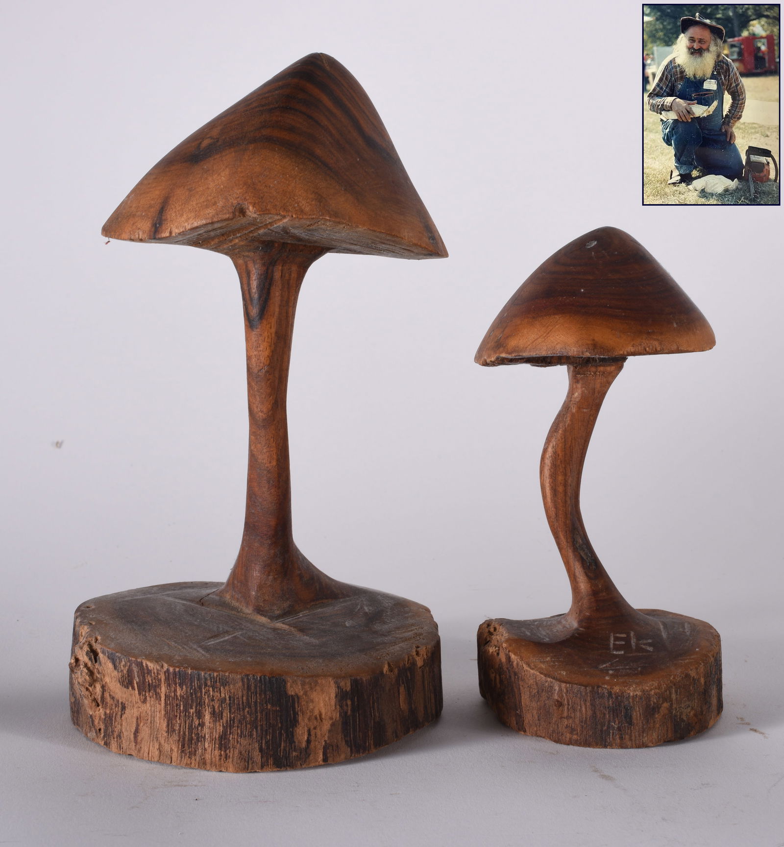 Elvin King Folk Art Wood Carving (1 of 4)