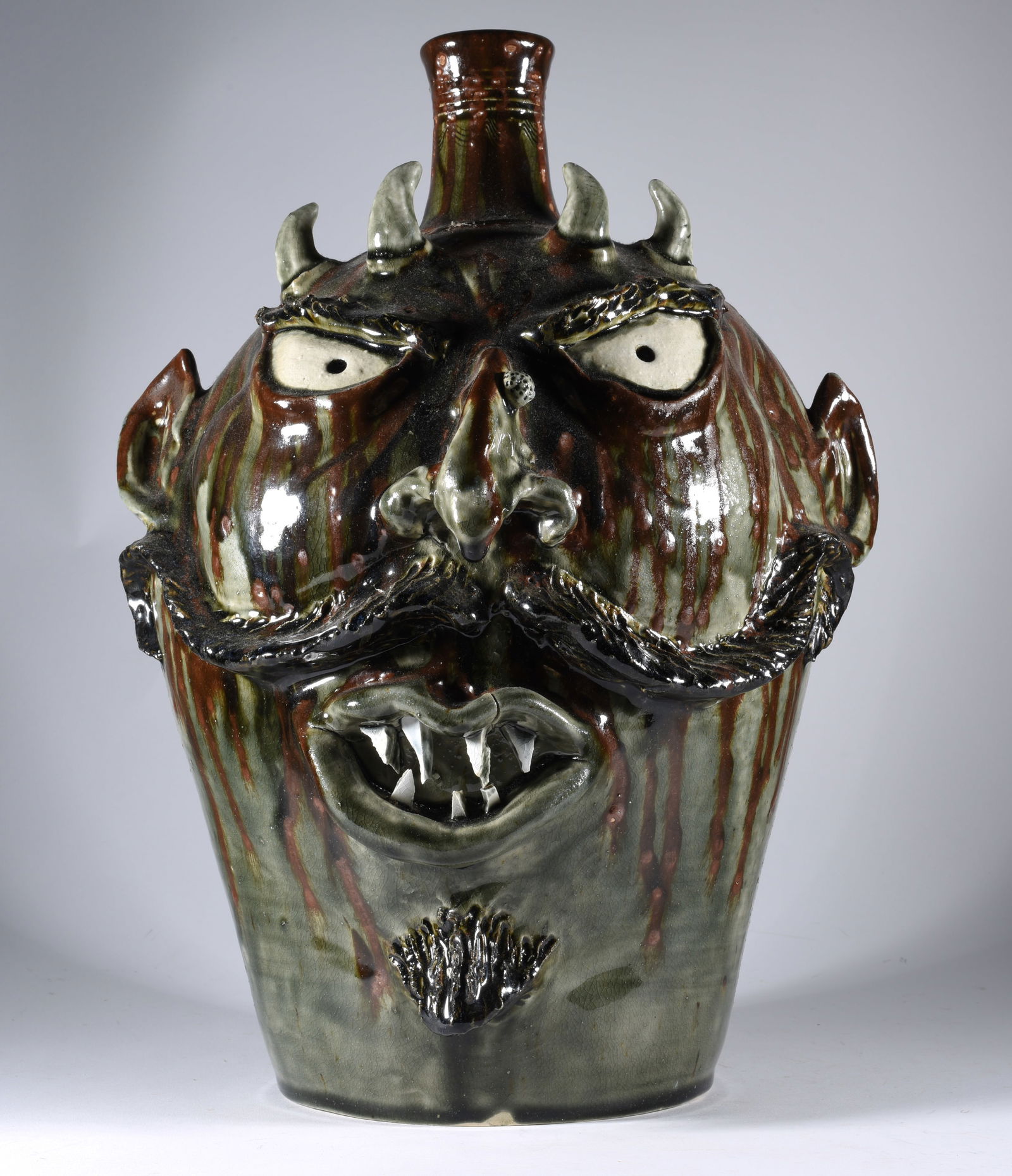 Rodney Leftwitch Face Jug (1 of 6)