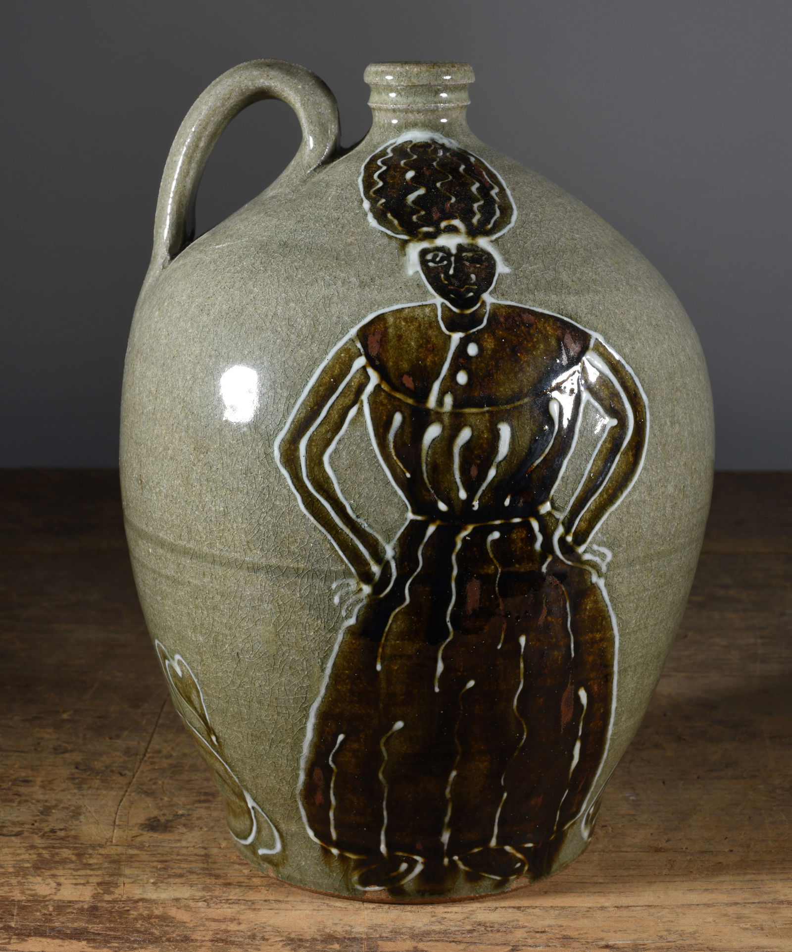 Michel Bayne Slip Decorated Jug (1 of 5)