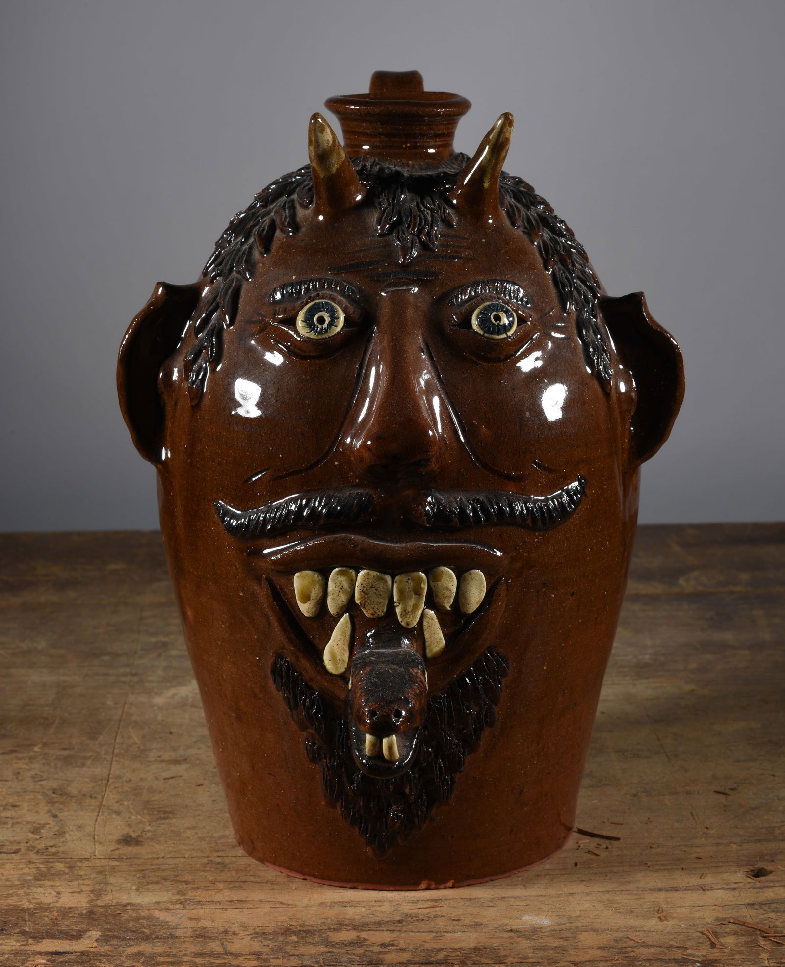 Albert Hodge Devil Facejug (1 of 7)