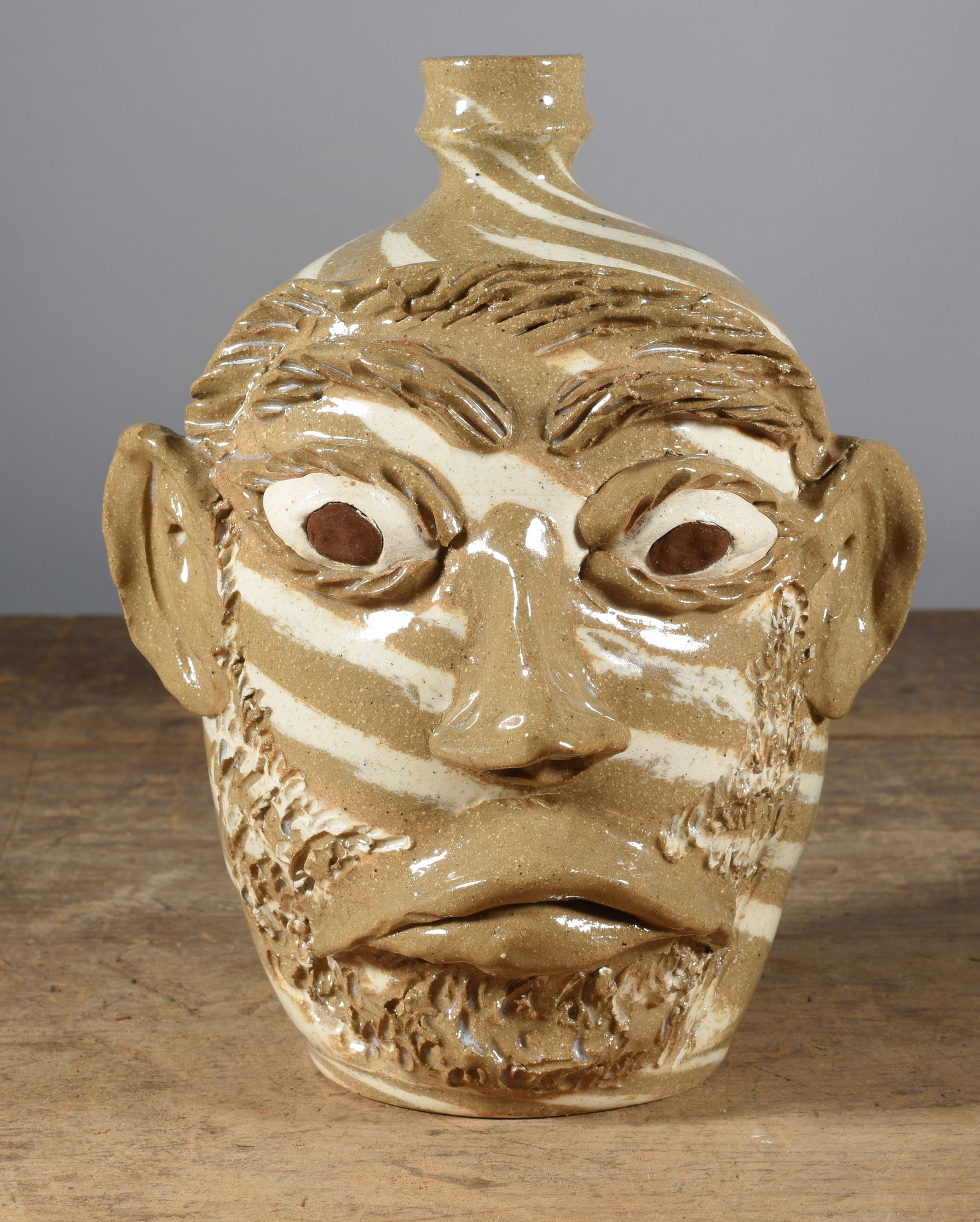 GF Cole Swirl Face Jug (1 of 5)