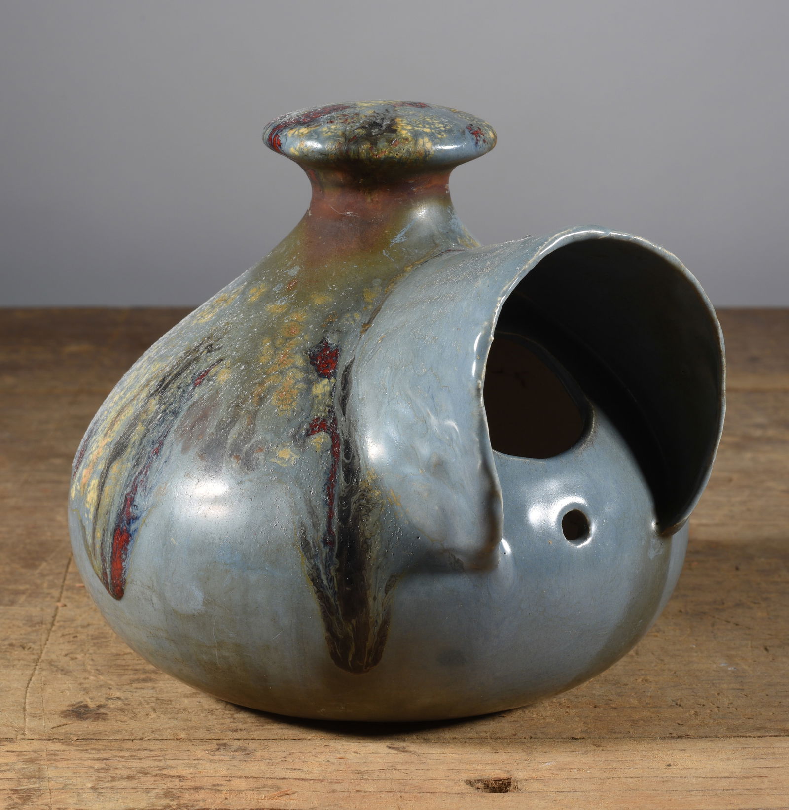 Cole North Carolina Pottery Bird House (1 of 4)