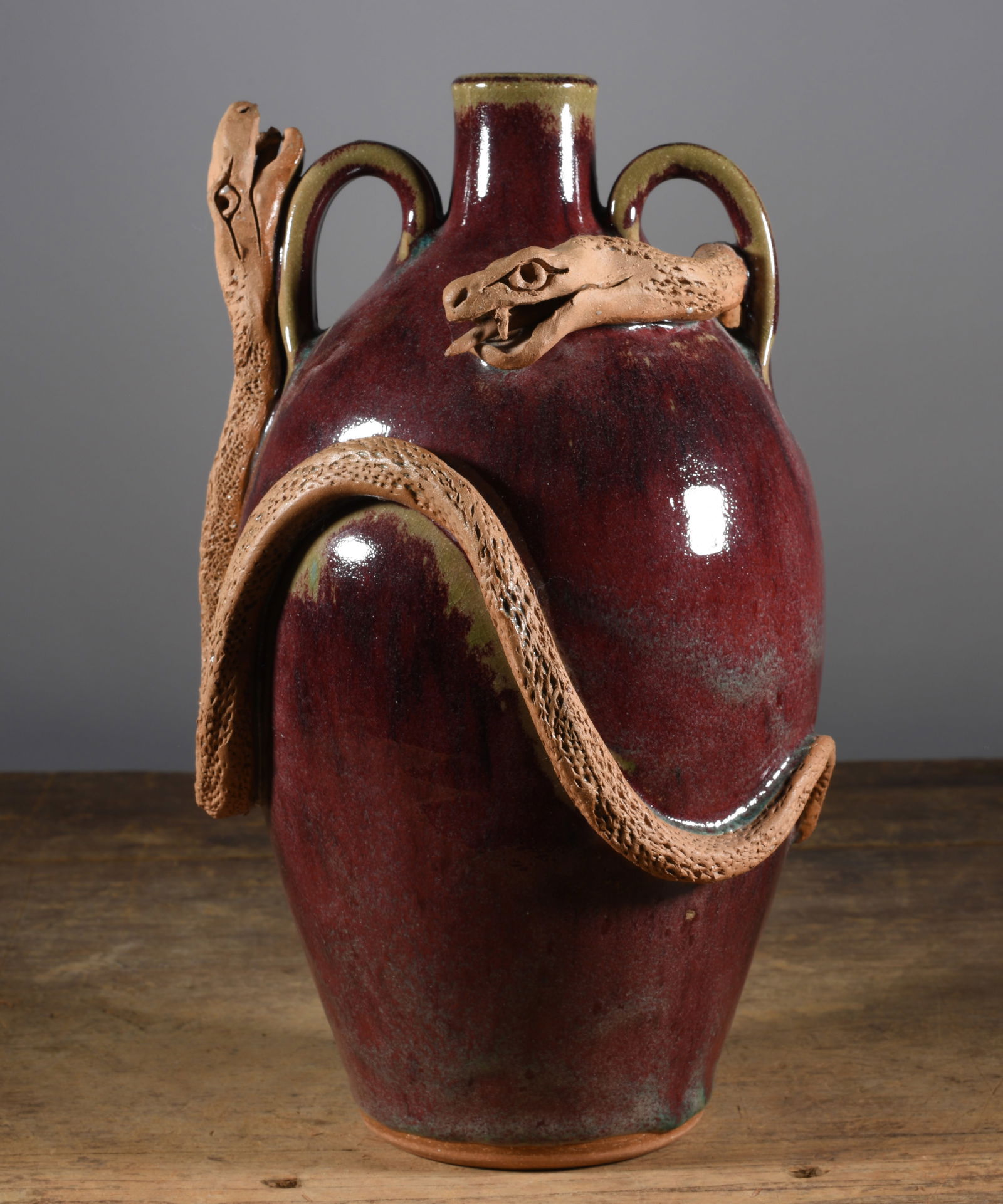 Sandy Cole Double Snake Jug (1 of 5)
