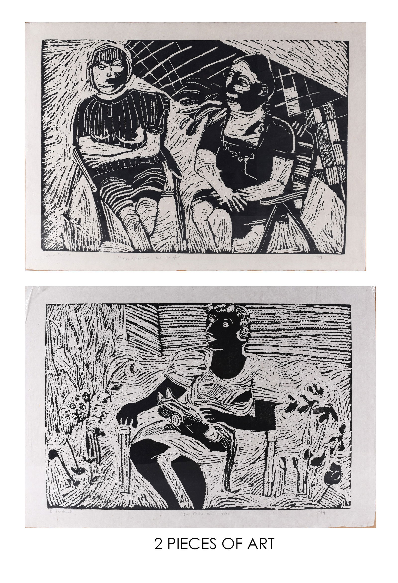 D Fredrich Pencil Signed (1 of 4)