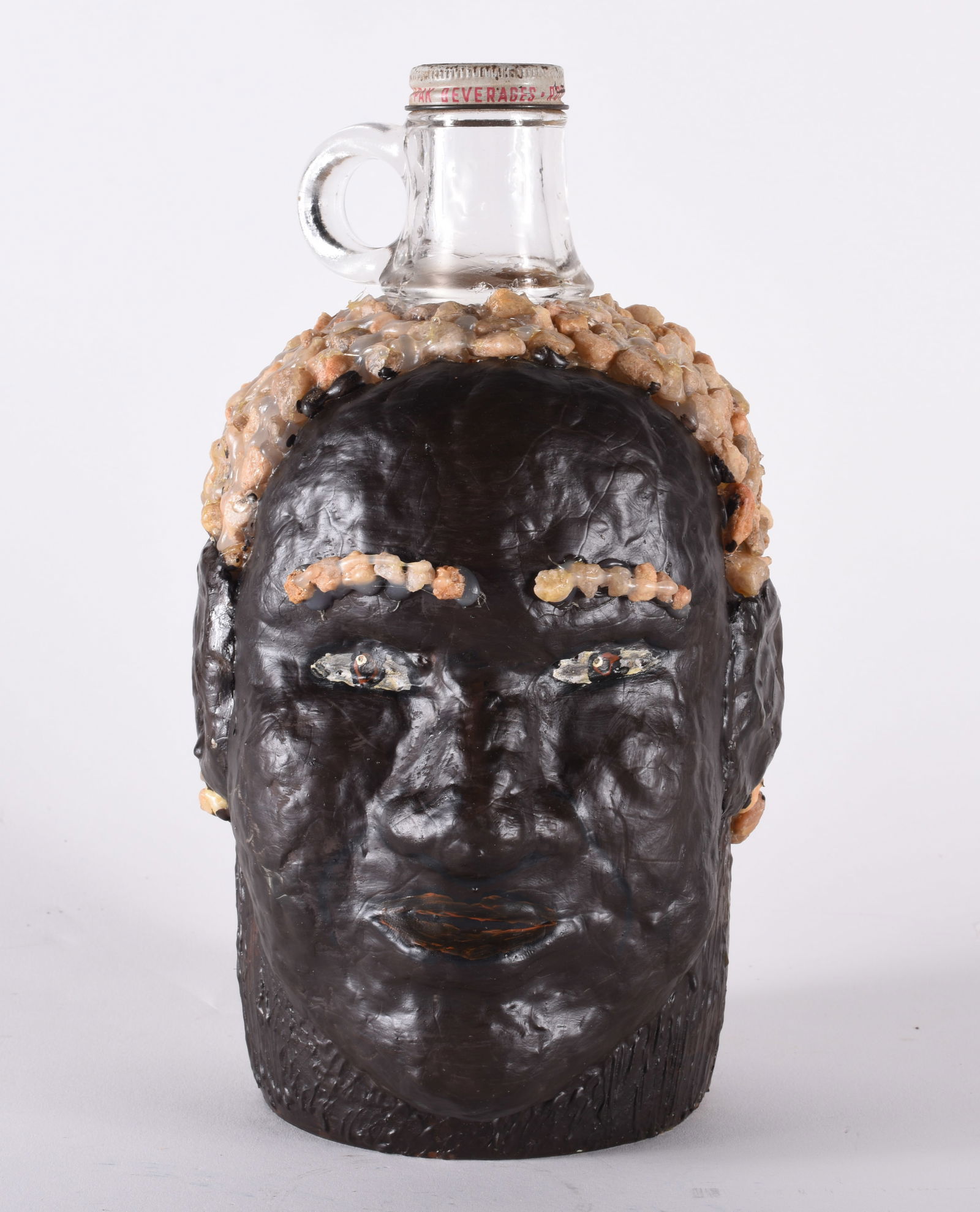 Richard Roebuck Folkart Face Jug Assemblage (1 of 4)