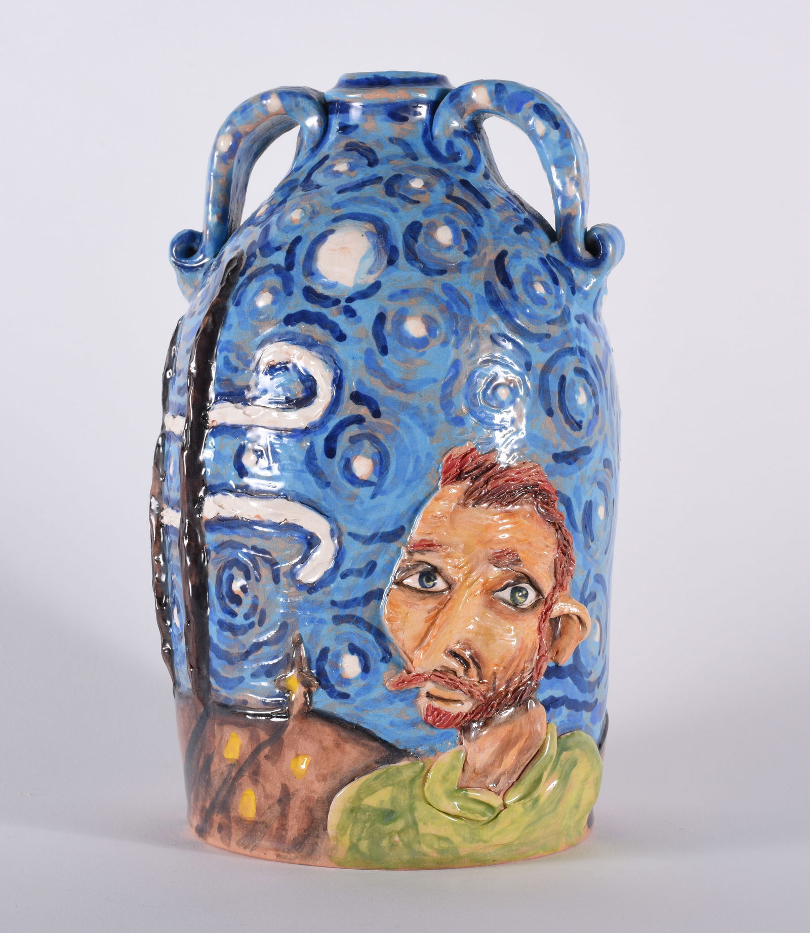Stacy Lambert Van Gogh Face Jug (1 of 4)