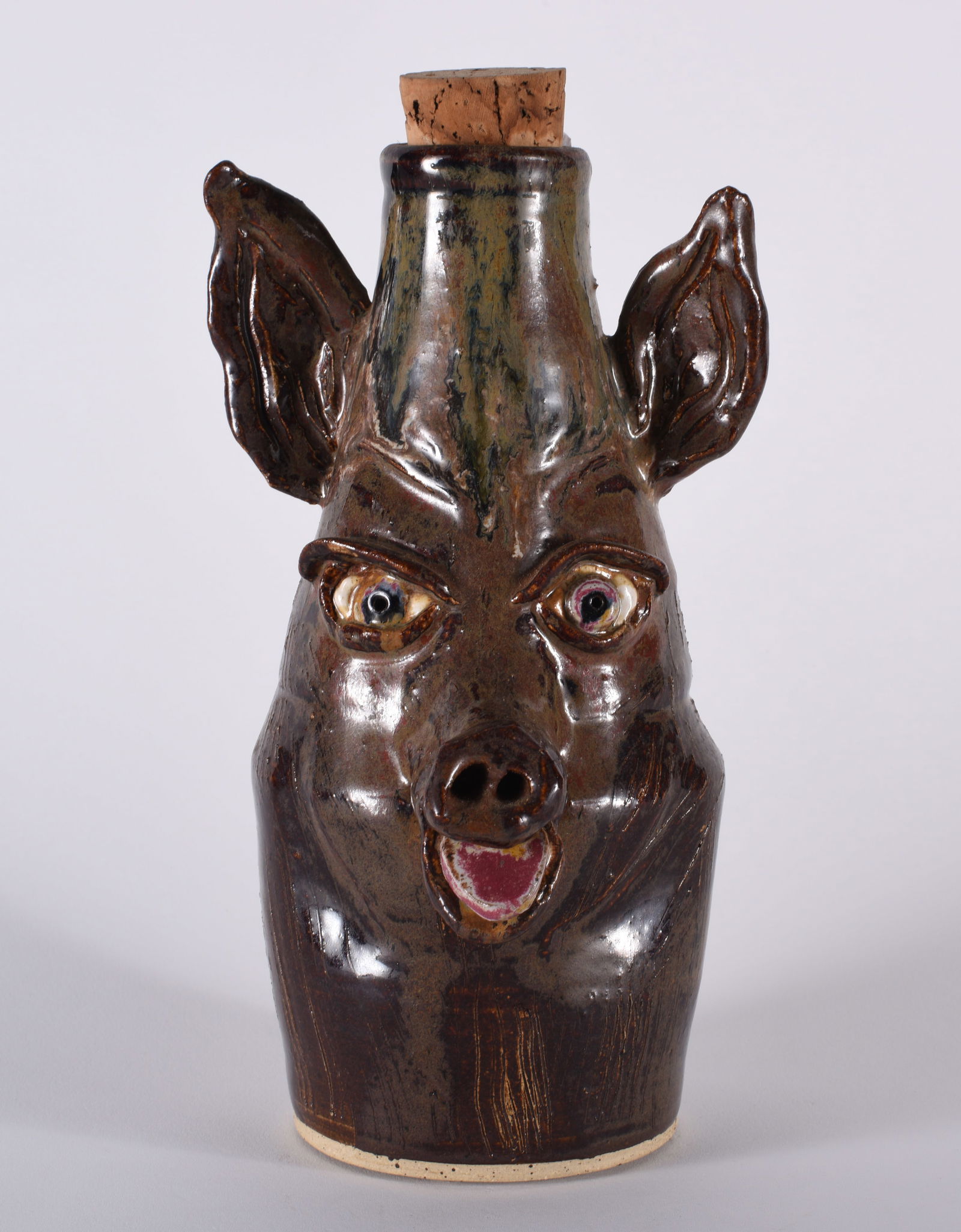 Barbara Spears Pig Face Jug (1 of 4)