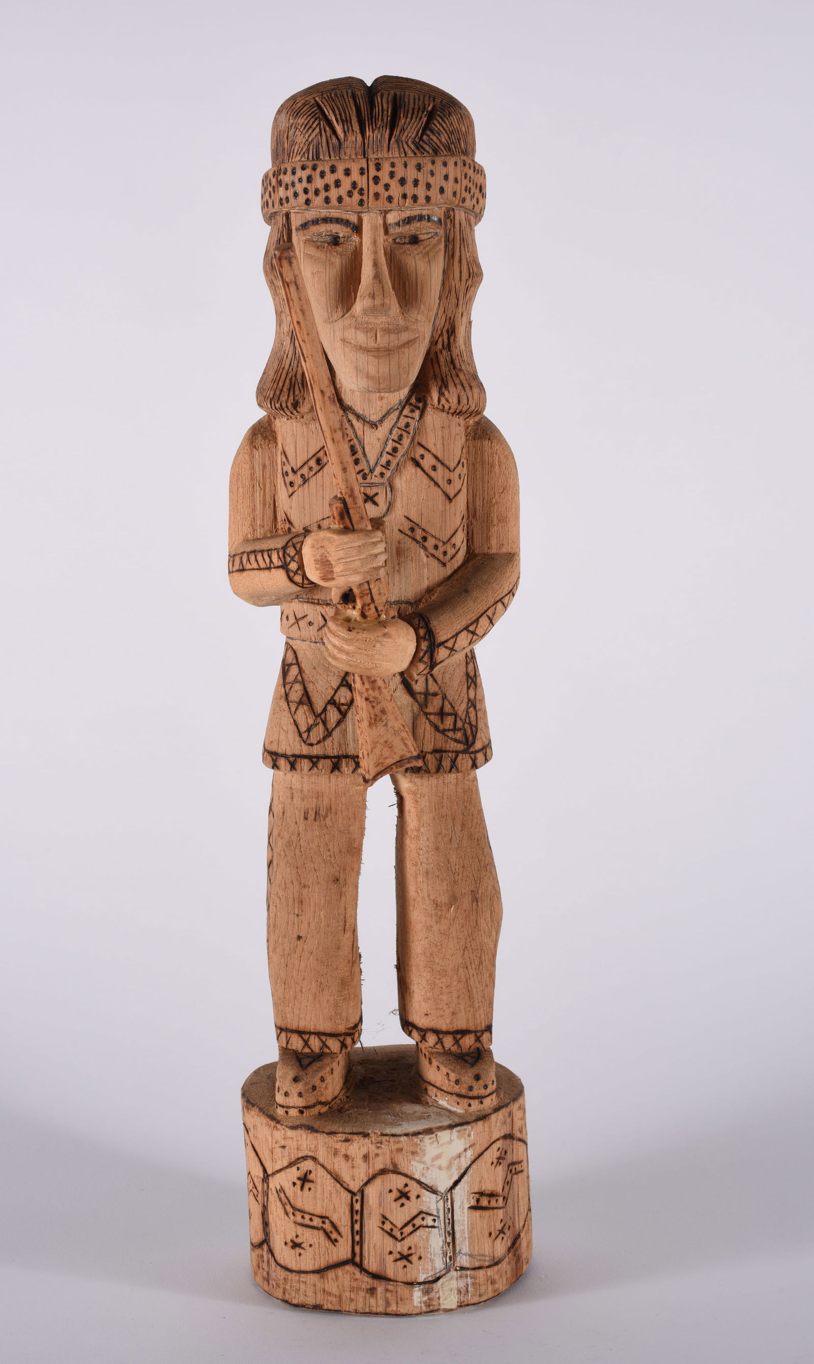 George Wright Carved Indian (1 of 4)