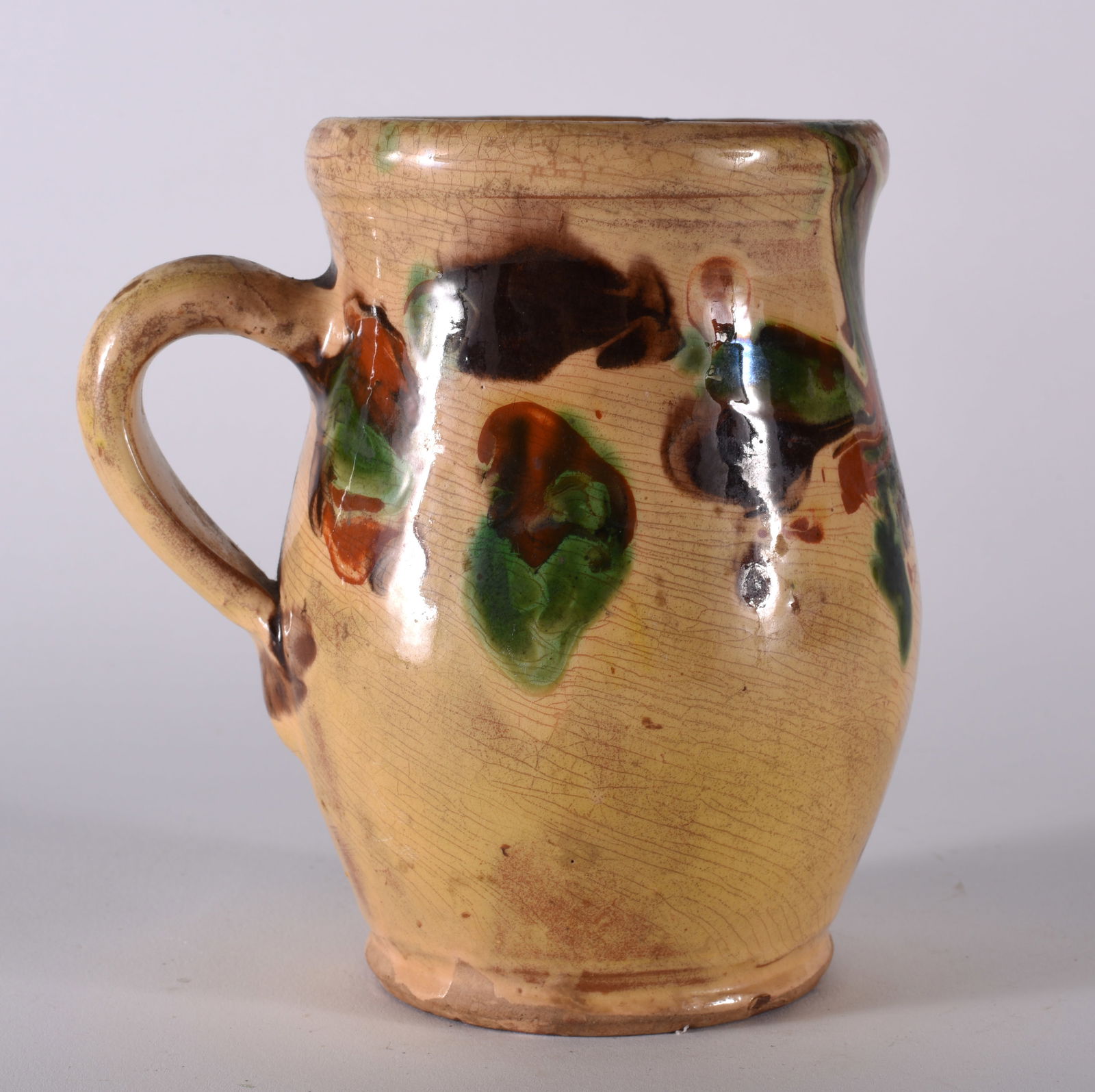 Early 19th Century Slip Decorated Pitcher (1 of 4)