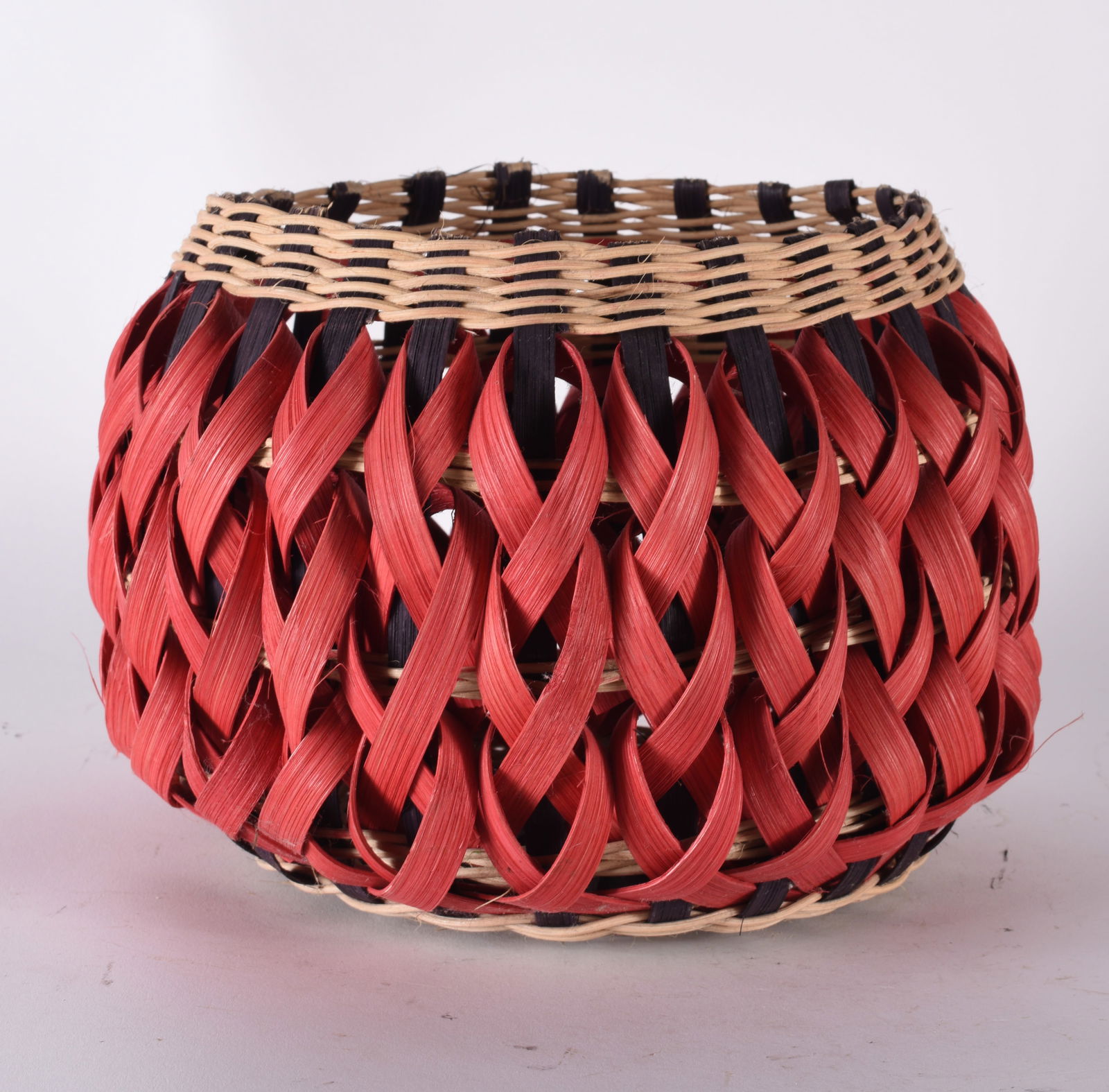 Billie Ruth Sudduth Hand Made Basket (1 of 3)