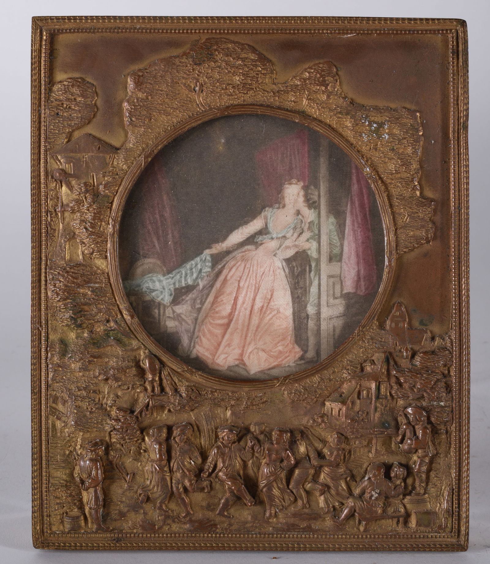 Decorated Iron Picture Frame (1 of 2)